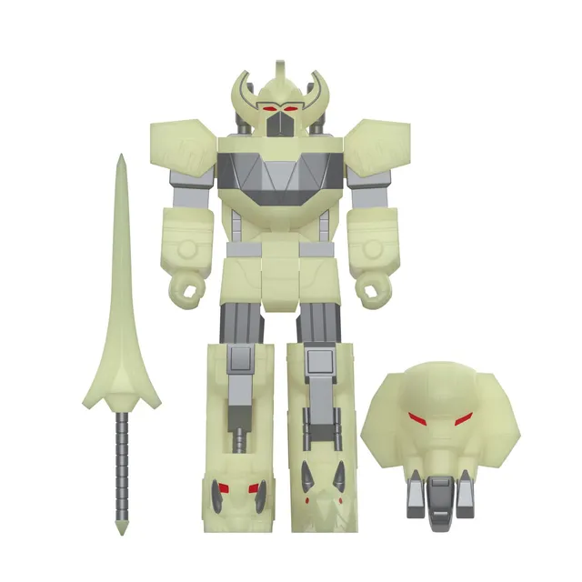 Super7 Power Rangers Megazord figurina fosforescenta 14,6 cm