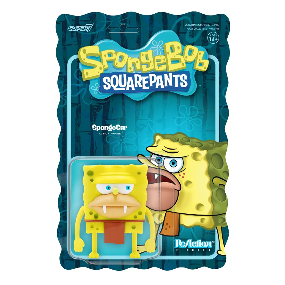Super7 ReAction SpongeBob SpongeGar figurina 9,5 cm