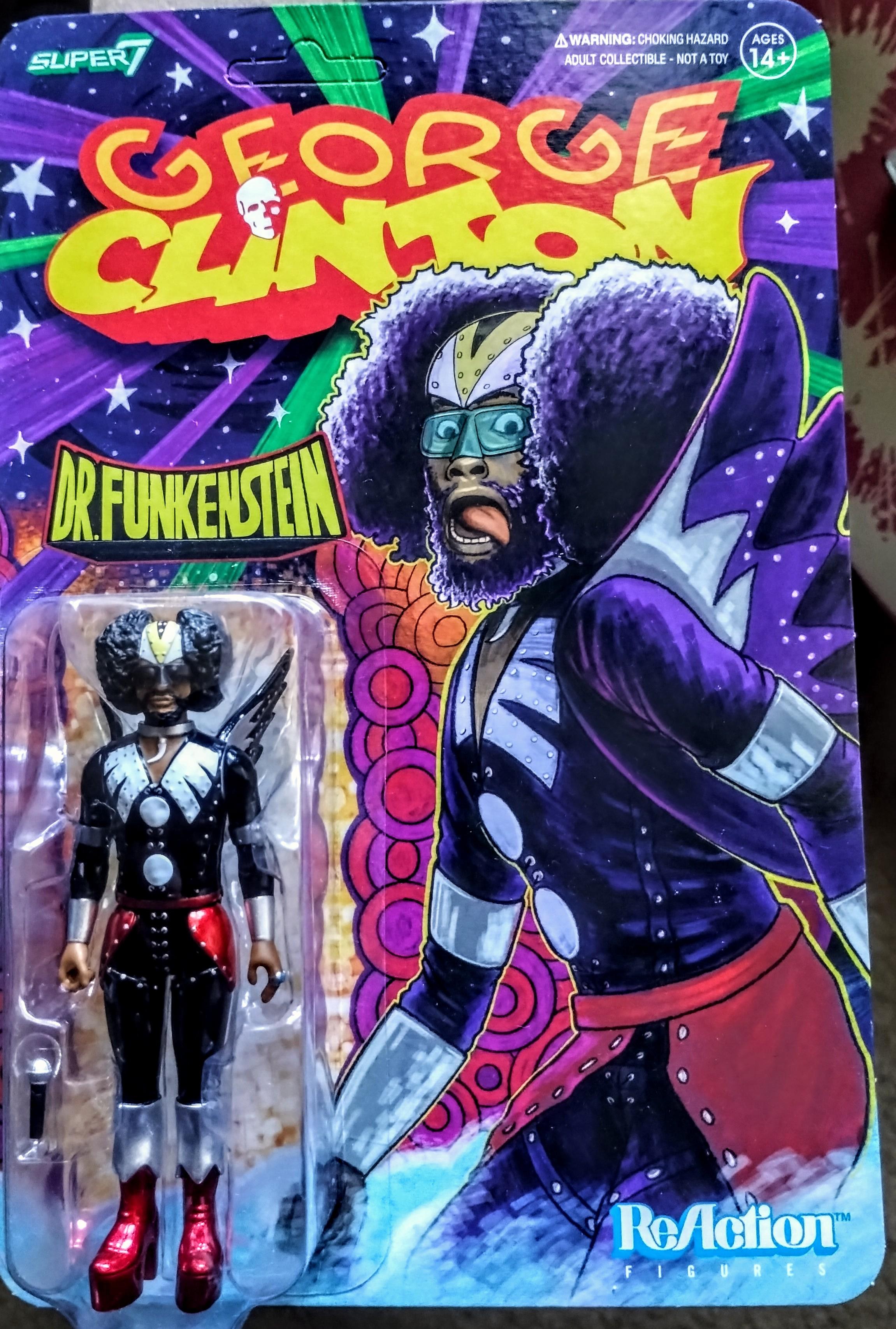 Super7 ReAction figurină George Clinton Dr. Funkenstein