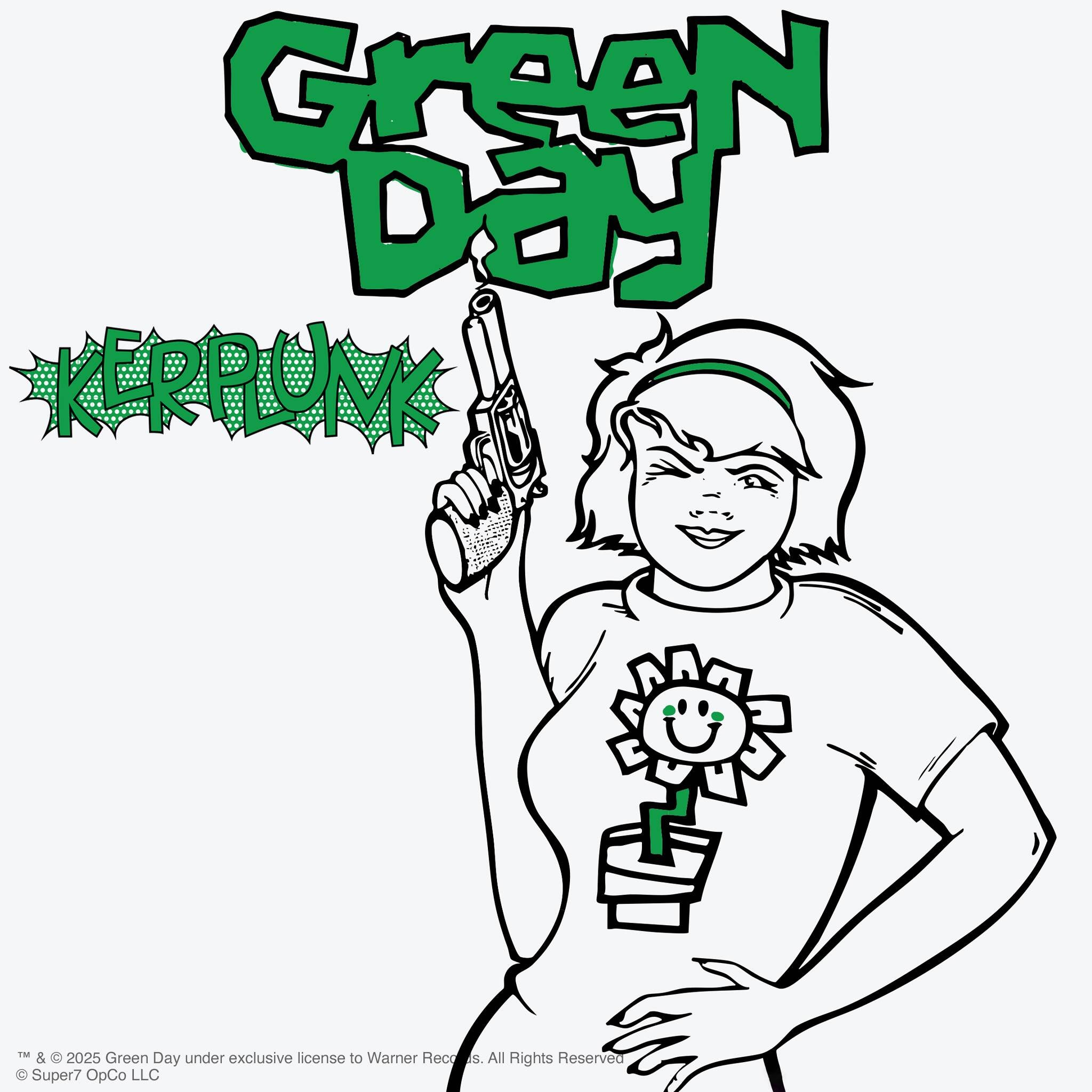 Super7 Green Day ReAction Kerplunk Girl figurina 9,5 cm