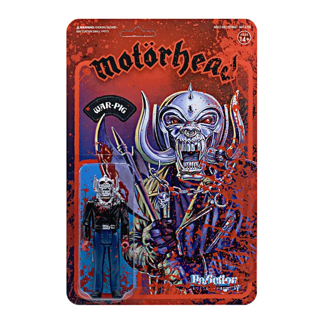 Super7 Motorhead ReAction Warpig Bloody figurina