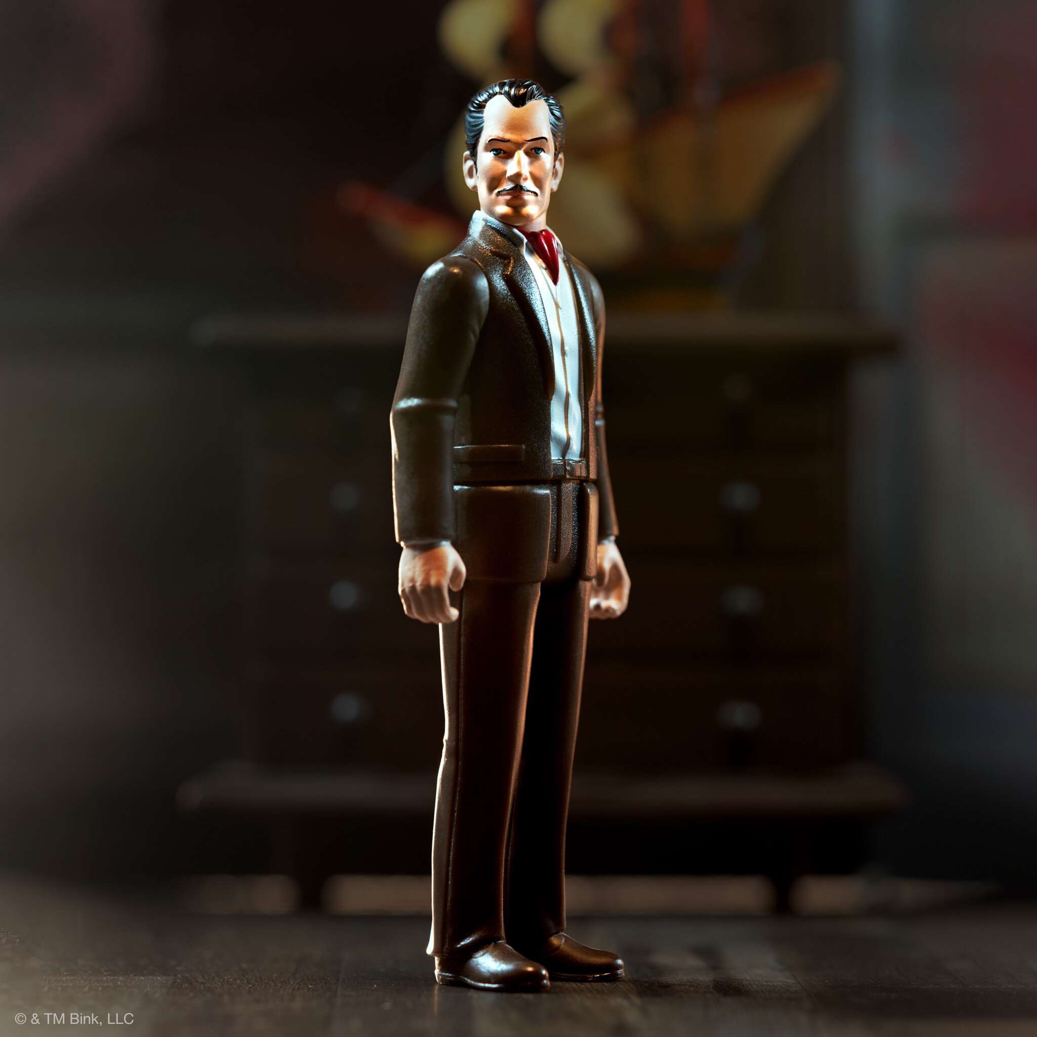Super7 ReAction Vincent Price Ascot figurină costum negru