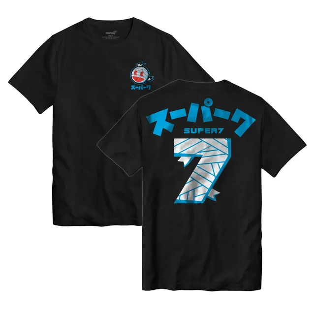 Super7 Japan Jersey tricou negru Mummy Boy bumbac