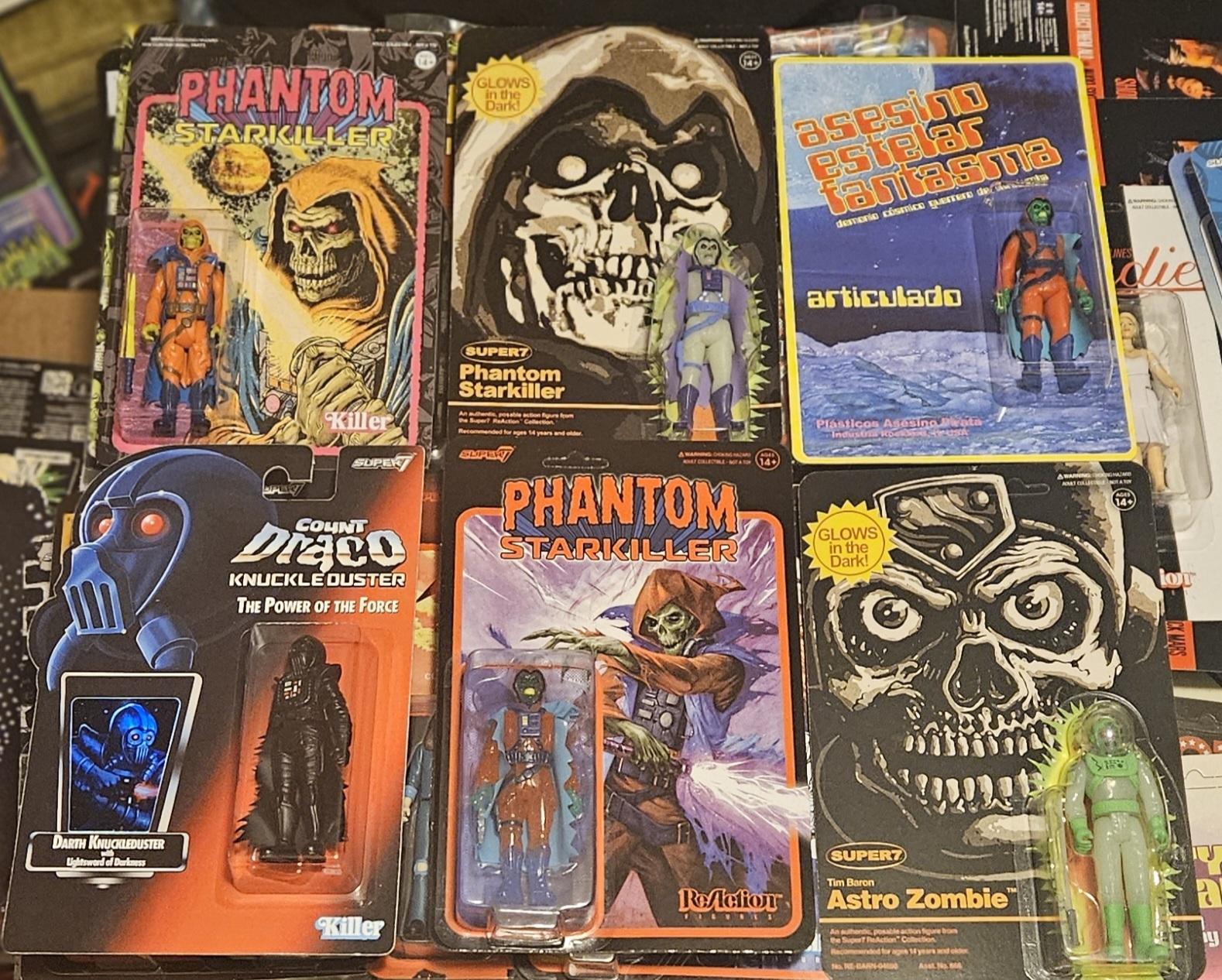 Super7 Phantom Starkiller ReAction figurina fosforescenta