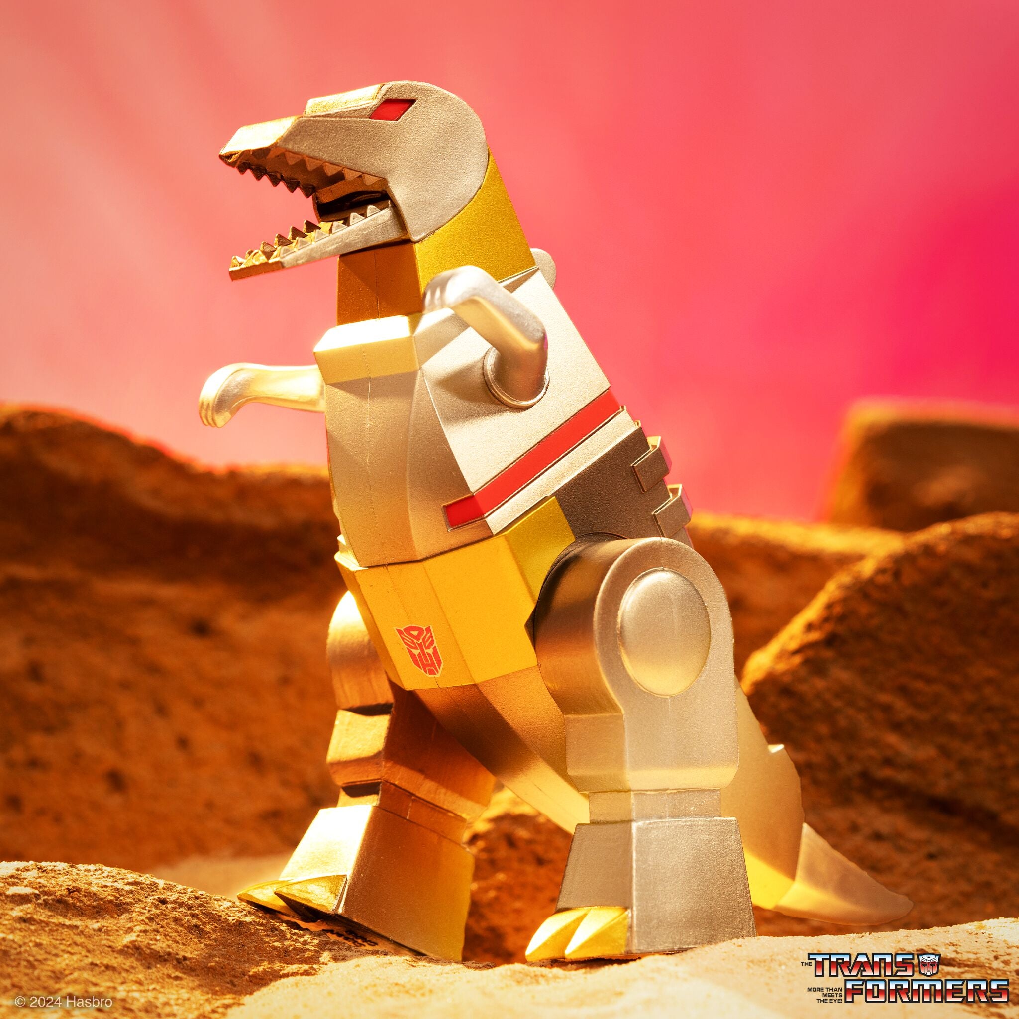 Super7 ReAction Grimlock Transformers figurina metalizata