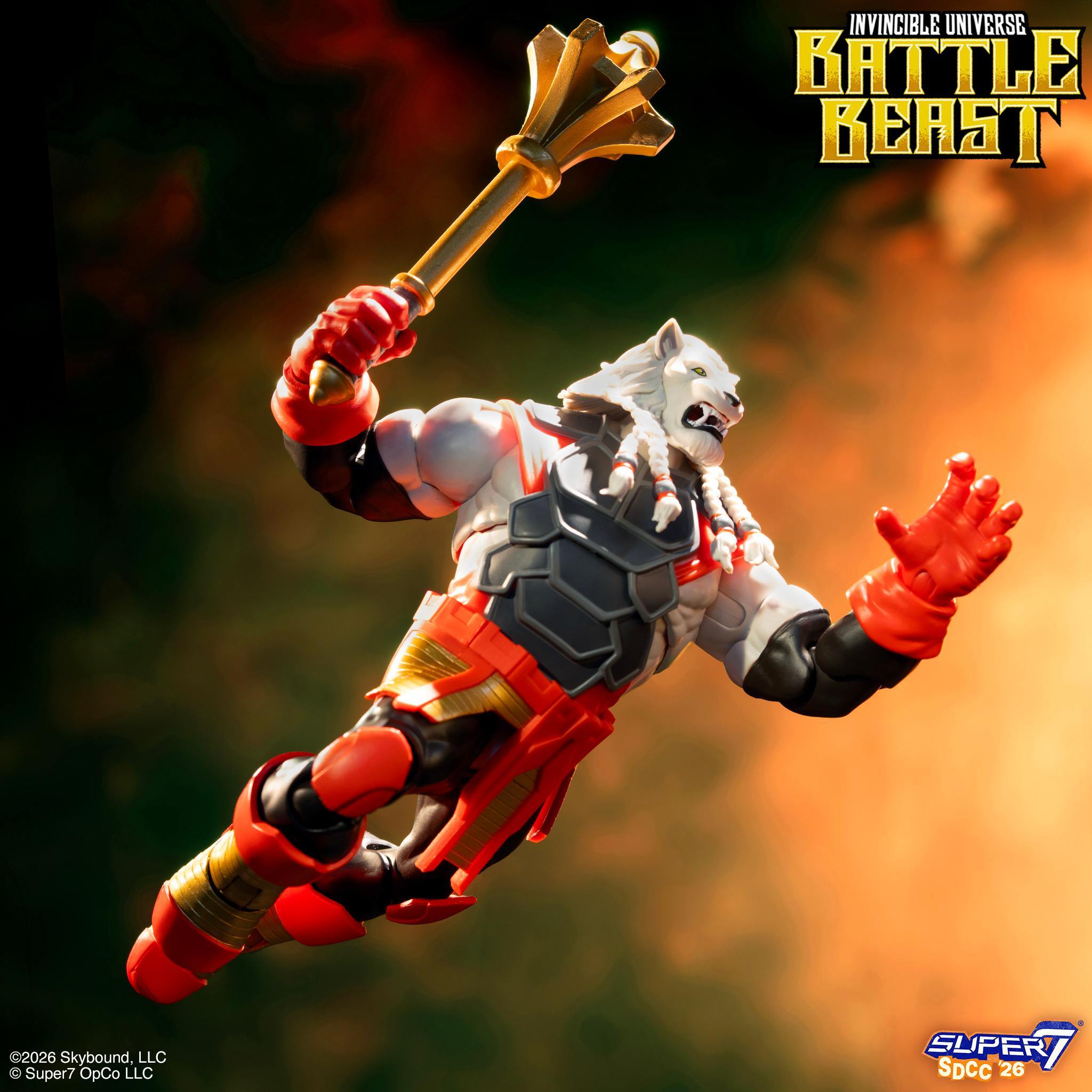 Super7 Invincible ULTIMATES Battle Beast figurina articulata