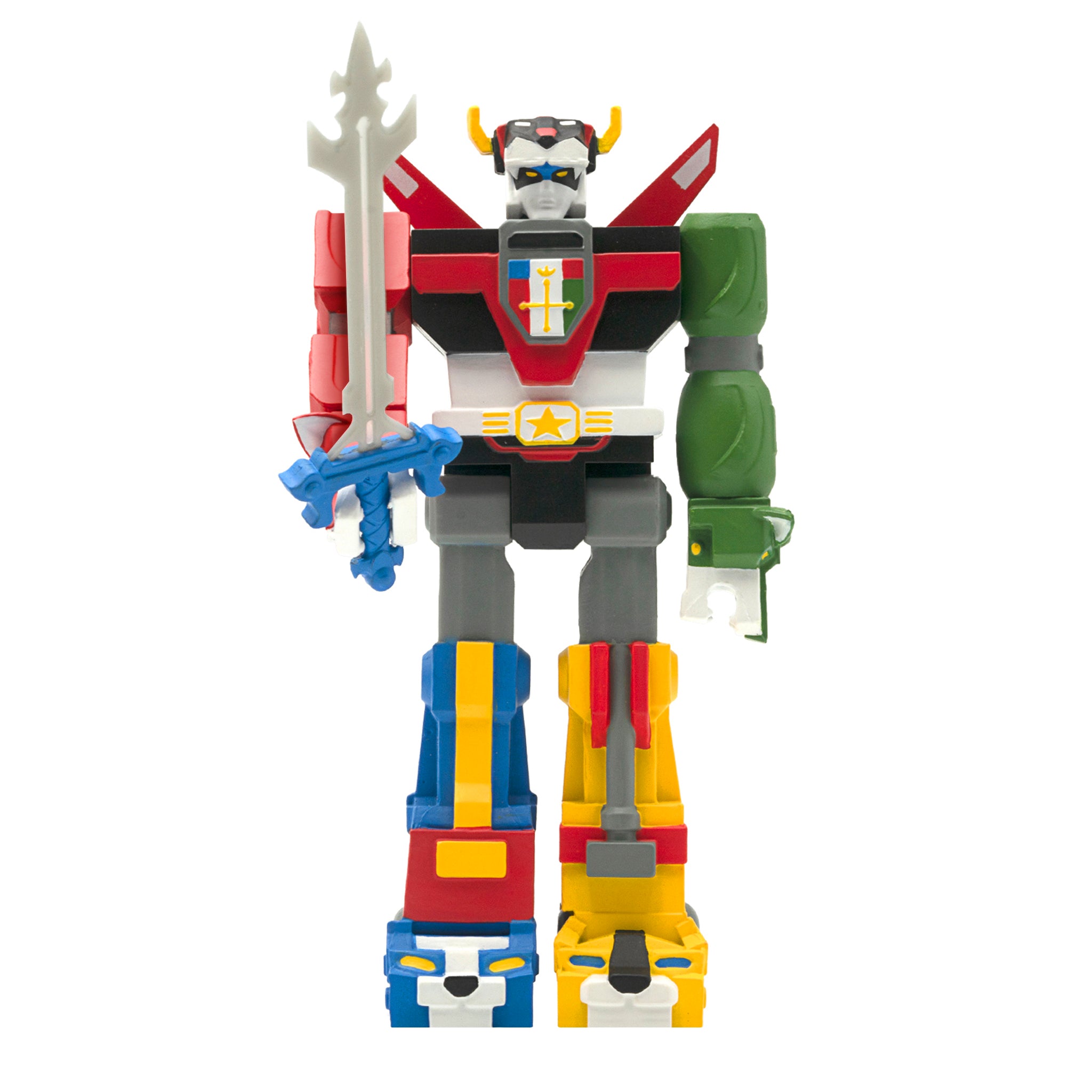 Super7 ReAction Voltron figurină 9,5 cm cu sabie