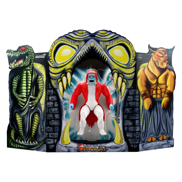 Super7 ThunderCats Vintage Mumm-Ra's Tomb set 2 figurine articulate