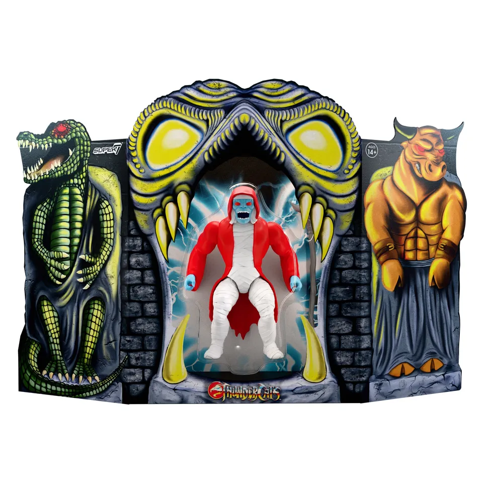 Super7 ThunderCats Vintage Mumm-Ra's Tomb set 2 figurine articulate