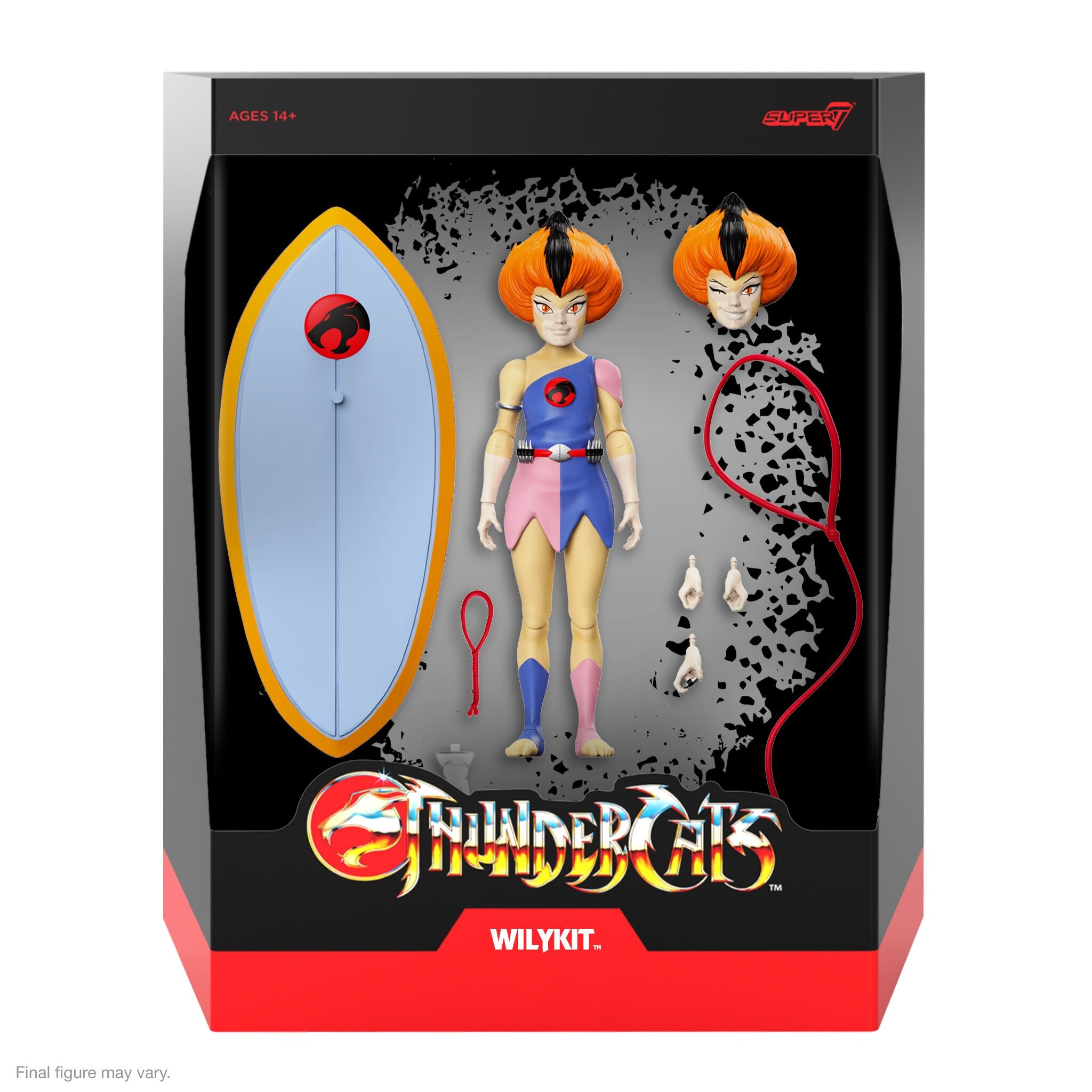 Super7 ThunderCats Ultimates WilyKit WilyKat set 2 figurine