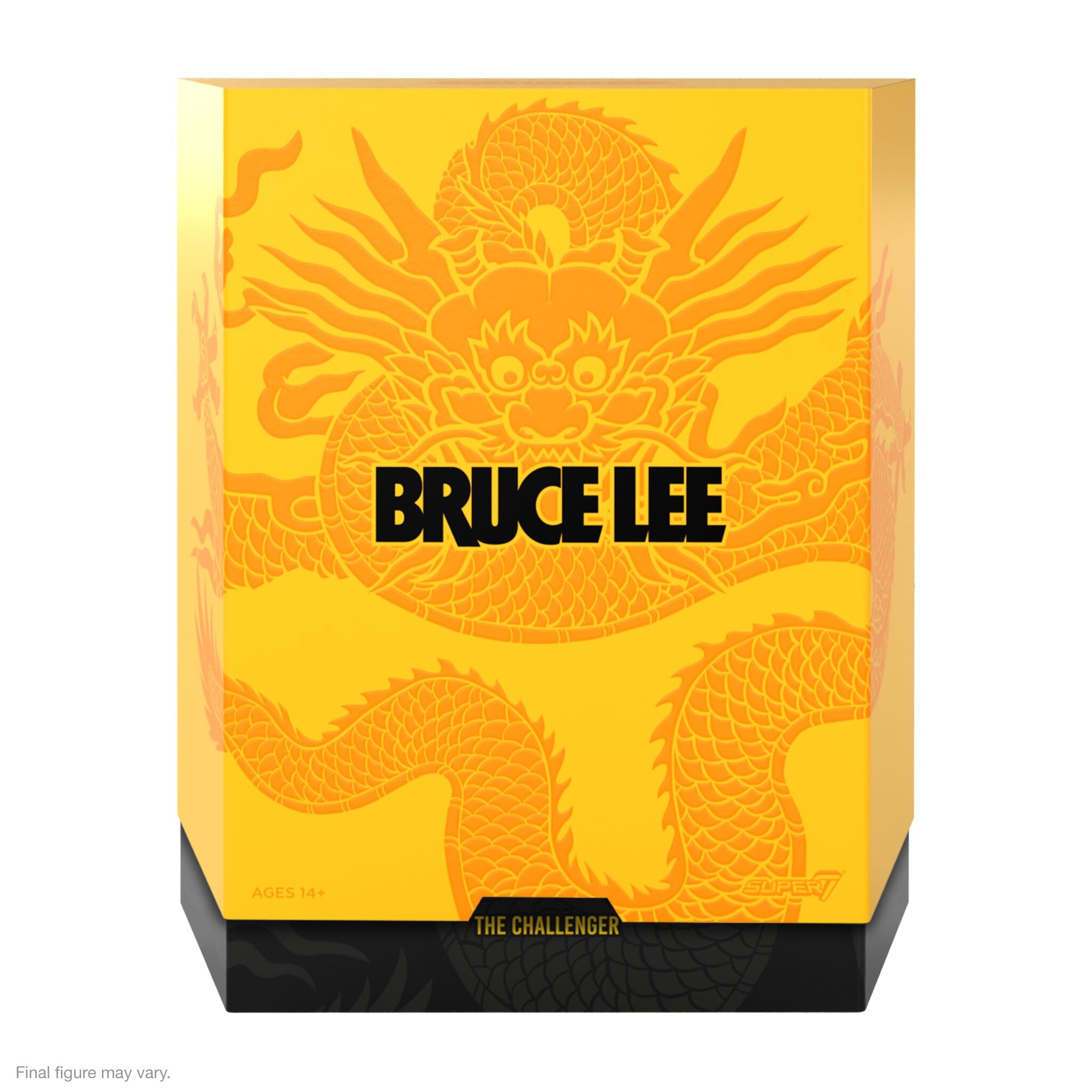 Super7 Bruce Lee ULTIMATES The Challenger figurina 18cm galben