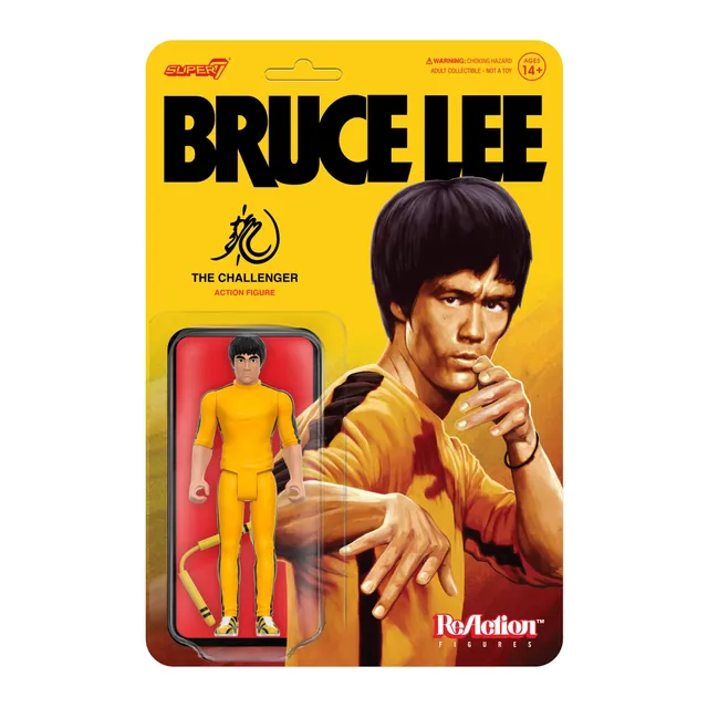 Super7 ReAction Bruce Lee Jumpsuit figurina 9,5 cm