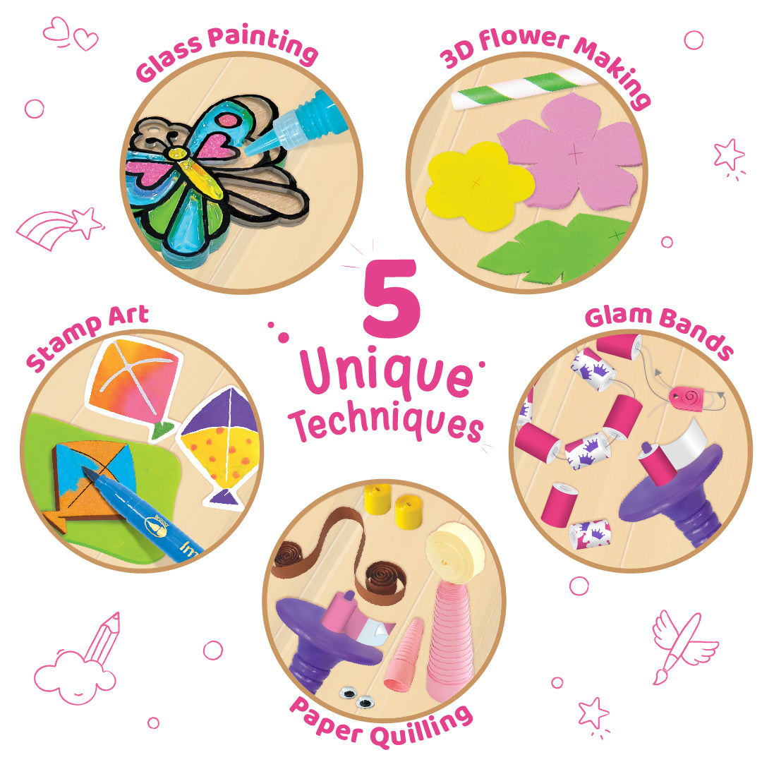 Imagimake Fabulous Craft Kit set creativ 20 activitati