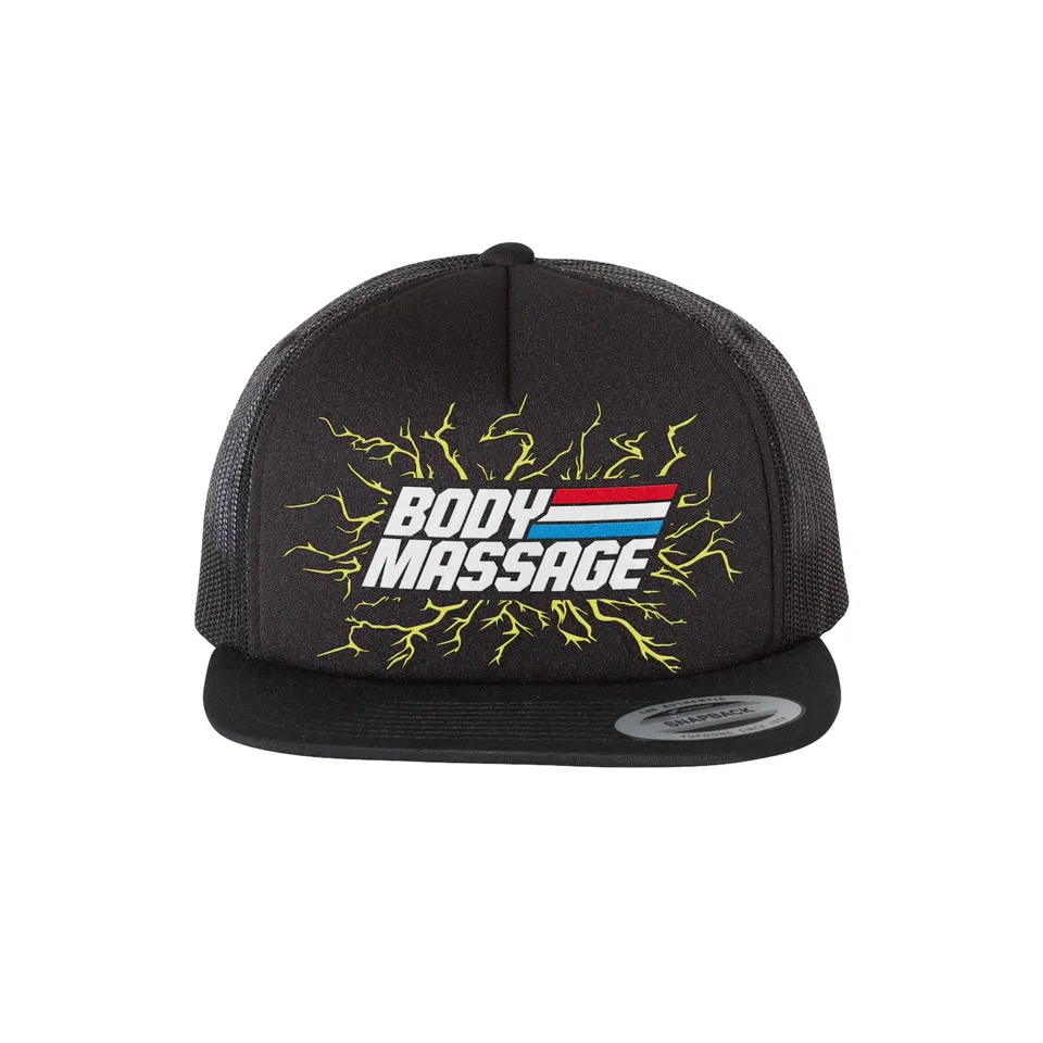 Super7 G.I. Joe Body Massage șapcă trucker neagră