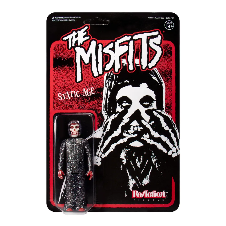 Super7 Misfits Fiend Static Age figurină craniu