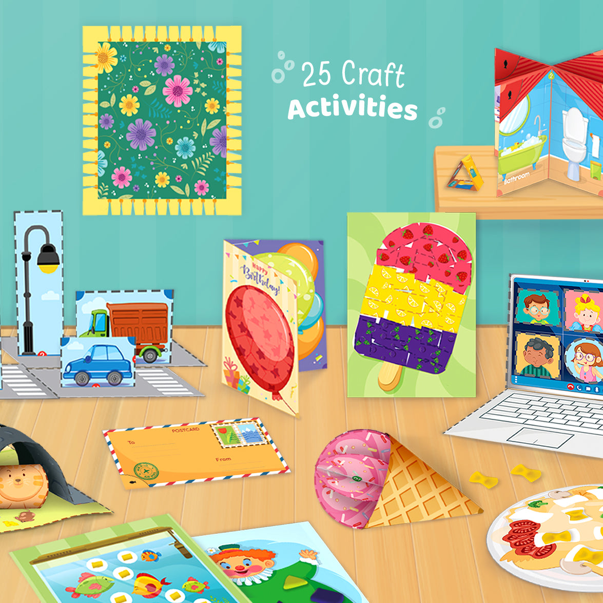 Imagimake My First Craft Kit set creatie 25 activitati