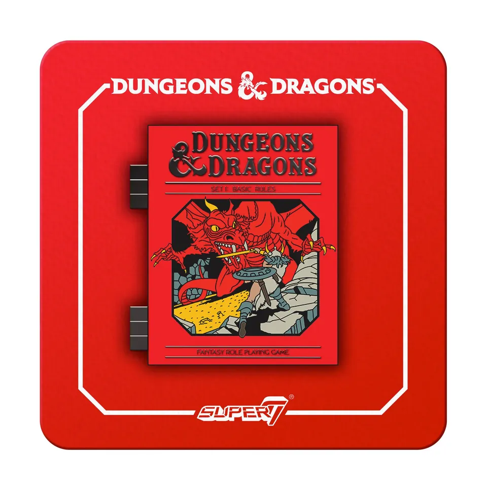 Super7 Dungeons Dragons Basic Rules pin email hinge