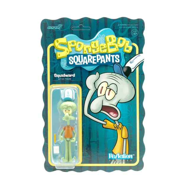 Super7 SpongeBob Squidward figurina desene animate