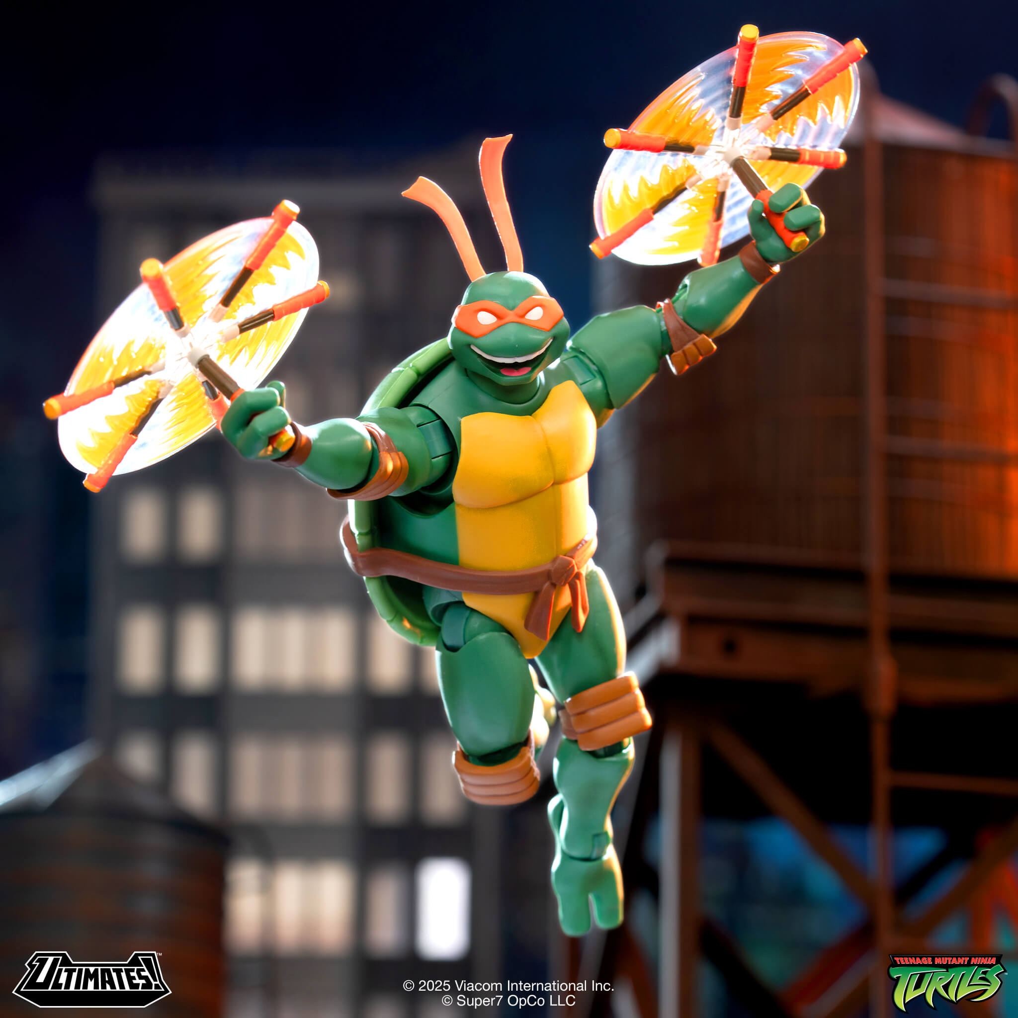 Super7 TMNT ULTIMATES Wave 12 set 4 figurine animate