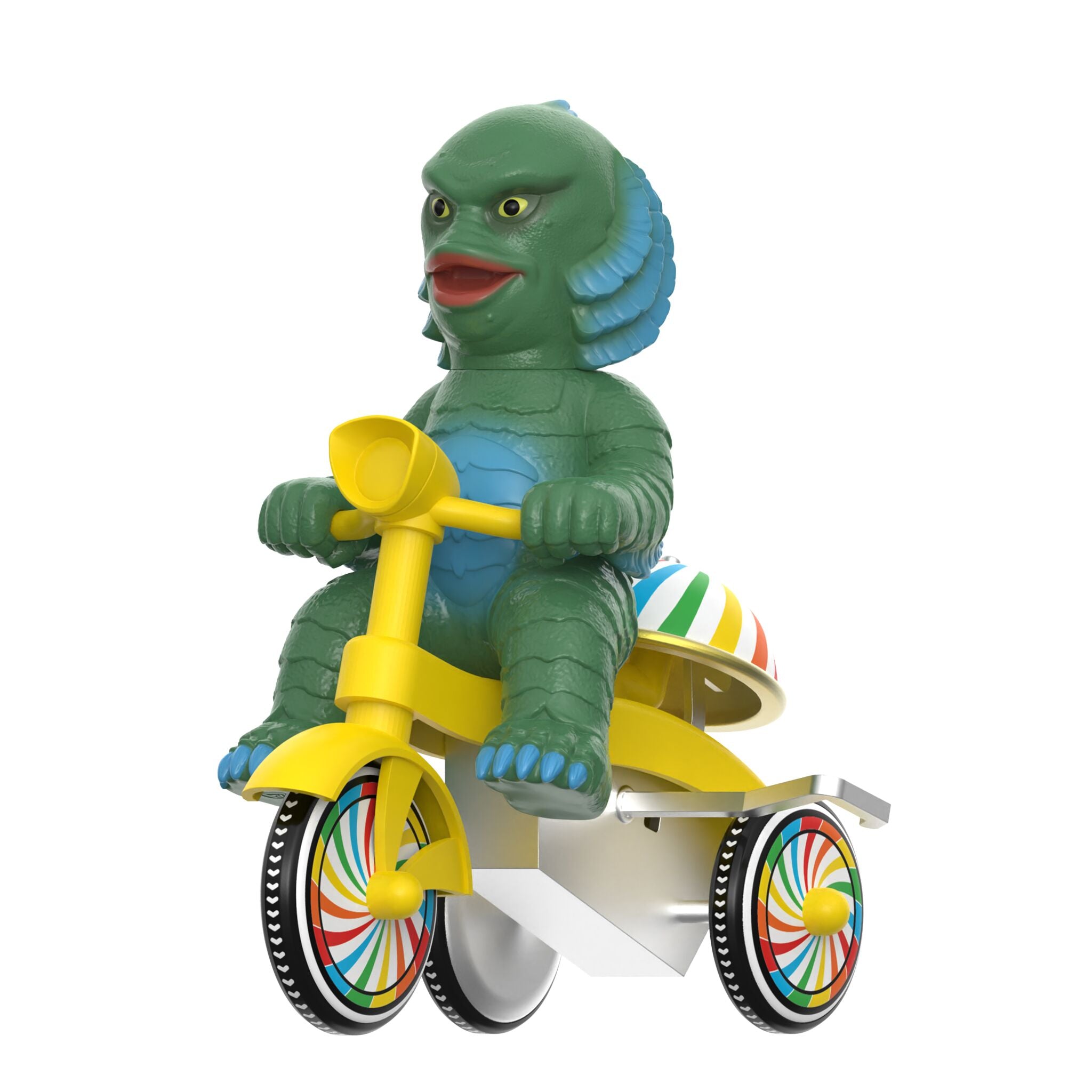 Super7 Super Cycles Creature figurina tricicleta galbena