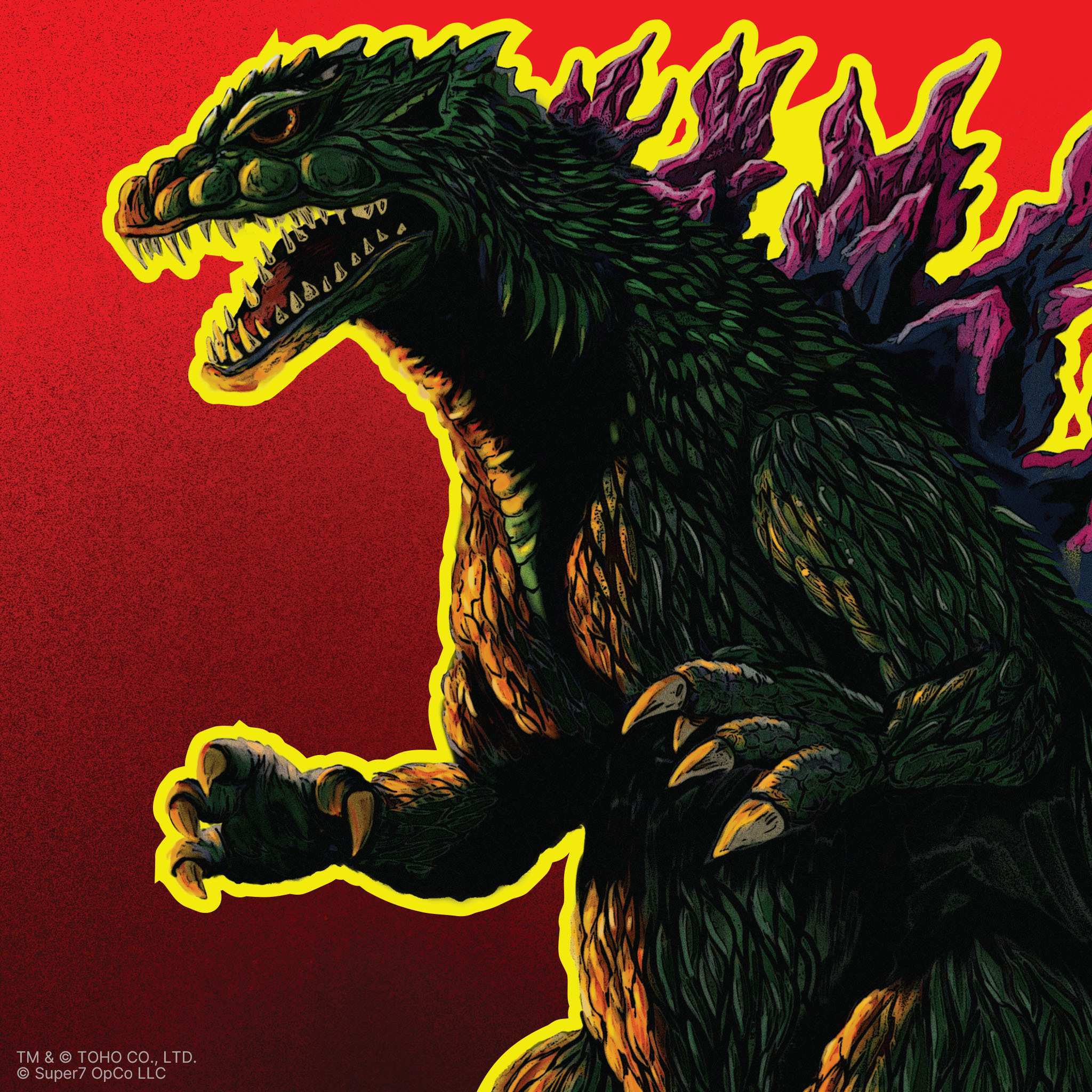 Super7 Toho ReAction Godzilla 2000 figurina 9.5cm