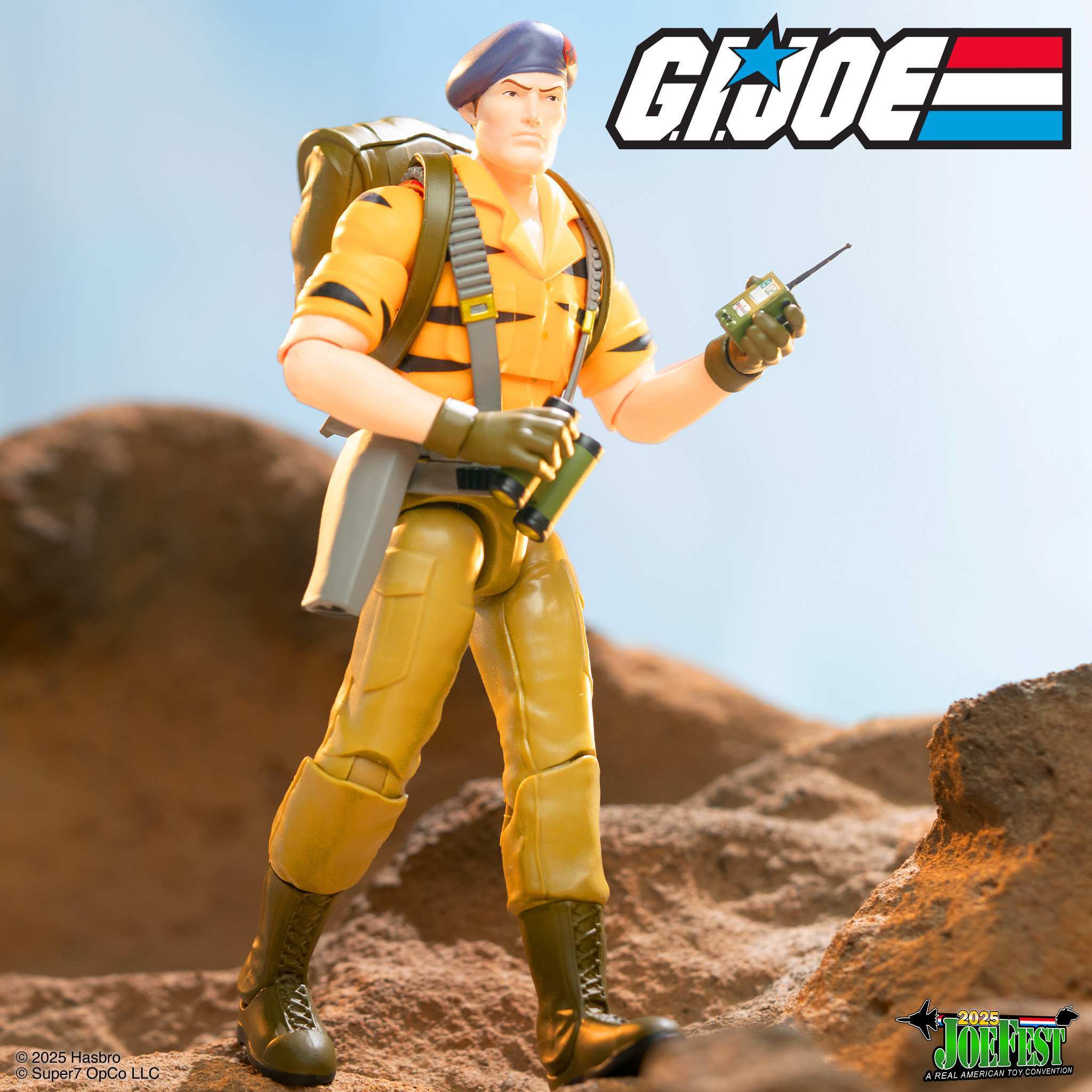 Super7 G.I. Joe Ultimates Flint Tiger Force figurină 18 cm