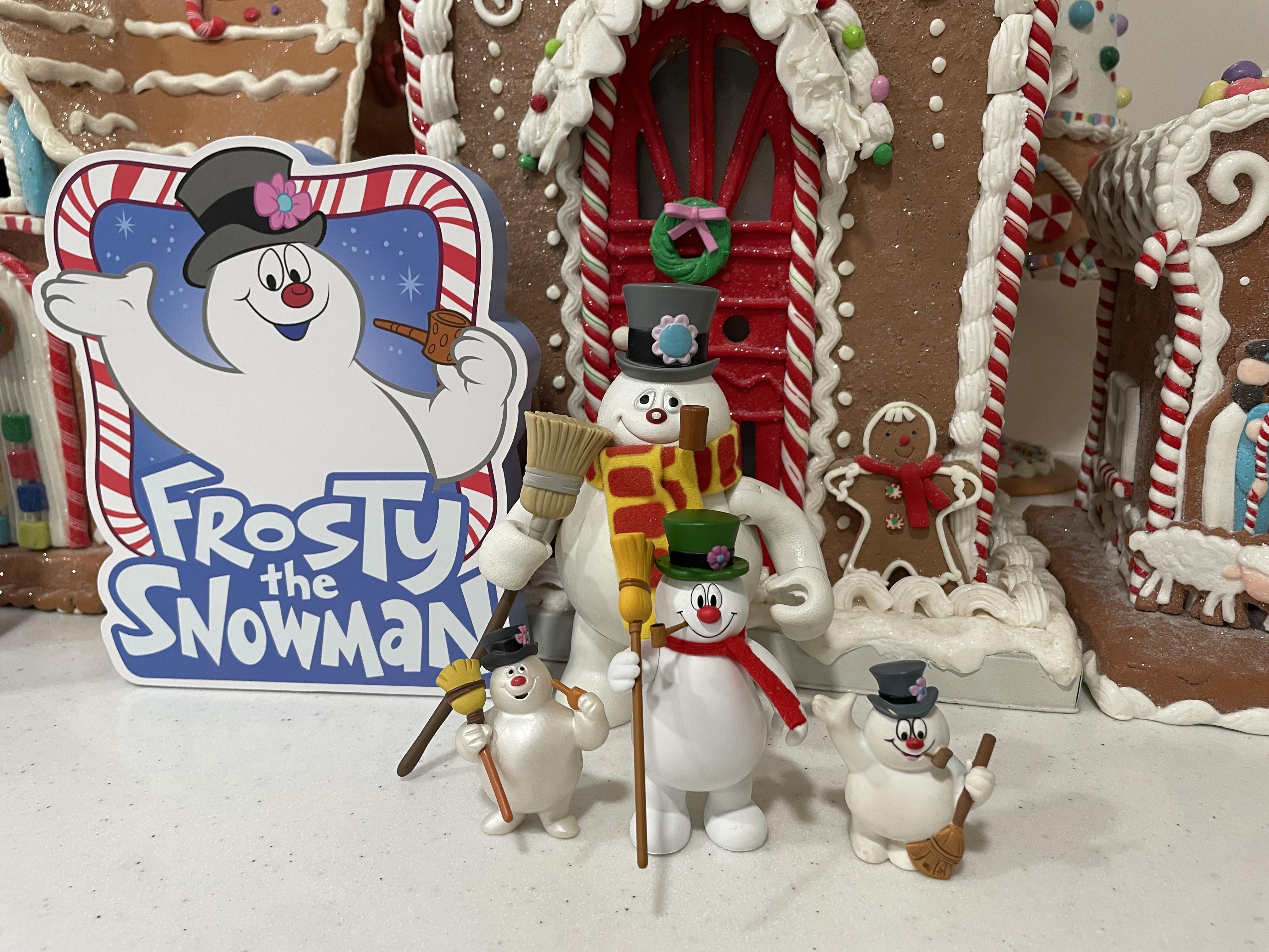 Super7 ReAction Frosty figurina Craciun cu fular
