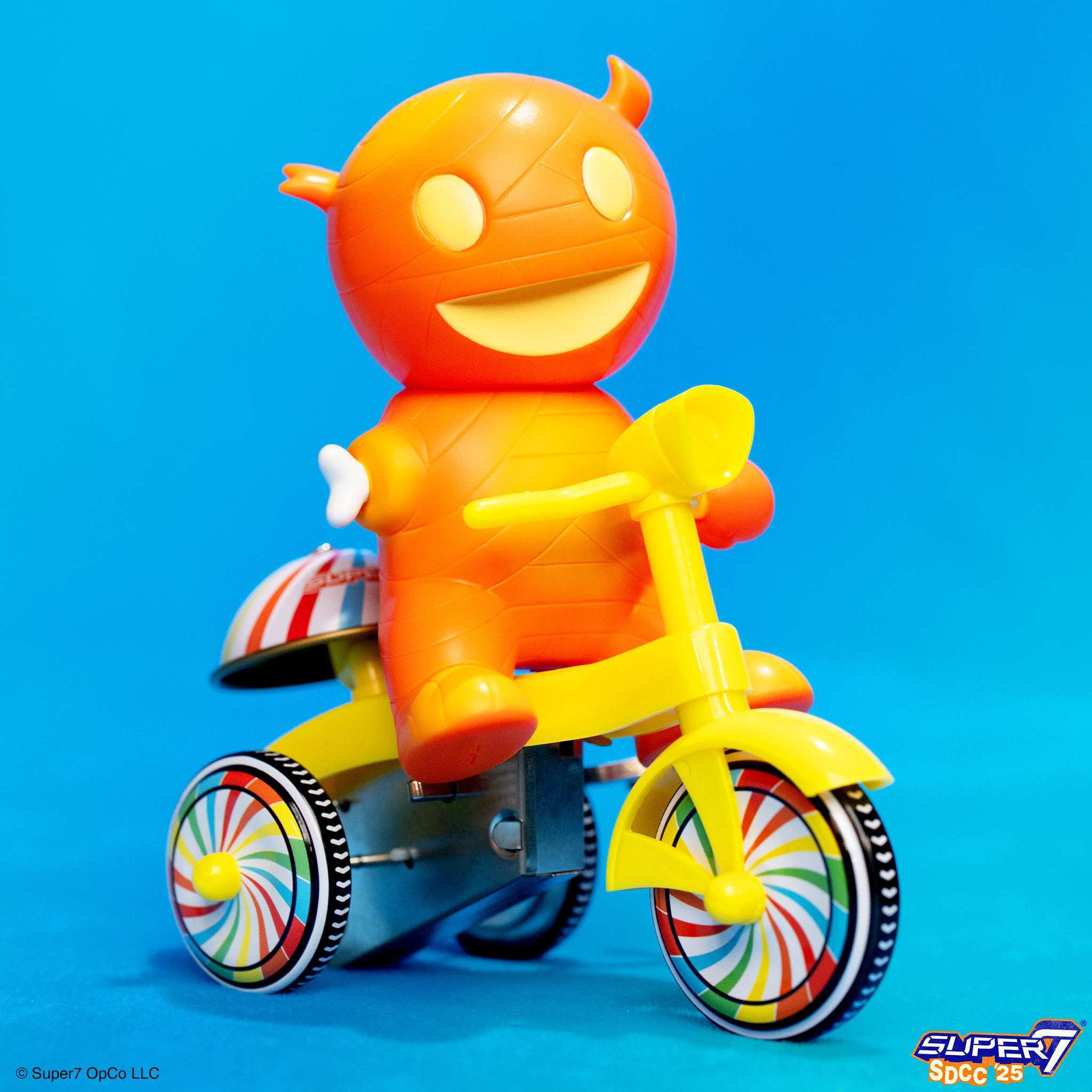 Super7 Super Cycles Mummy Boy figurina tricicla portocalie