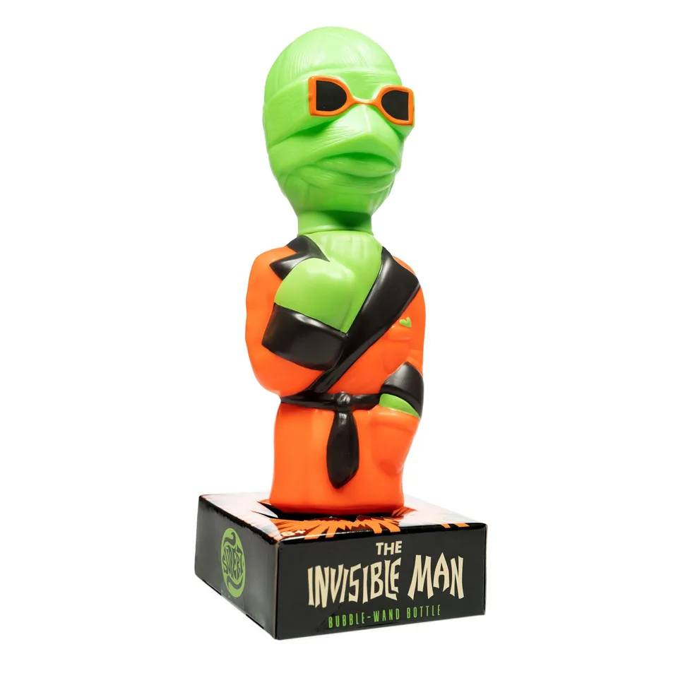 Super7 Super Soapies Invisible Man sticla baloane portocalie