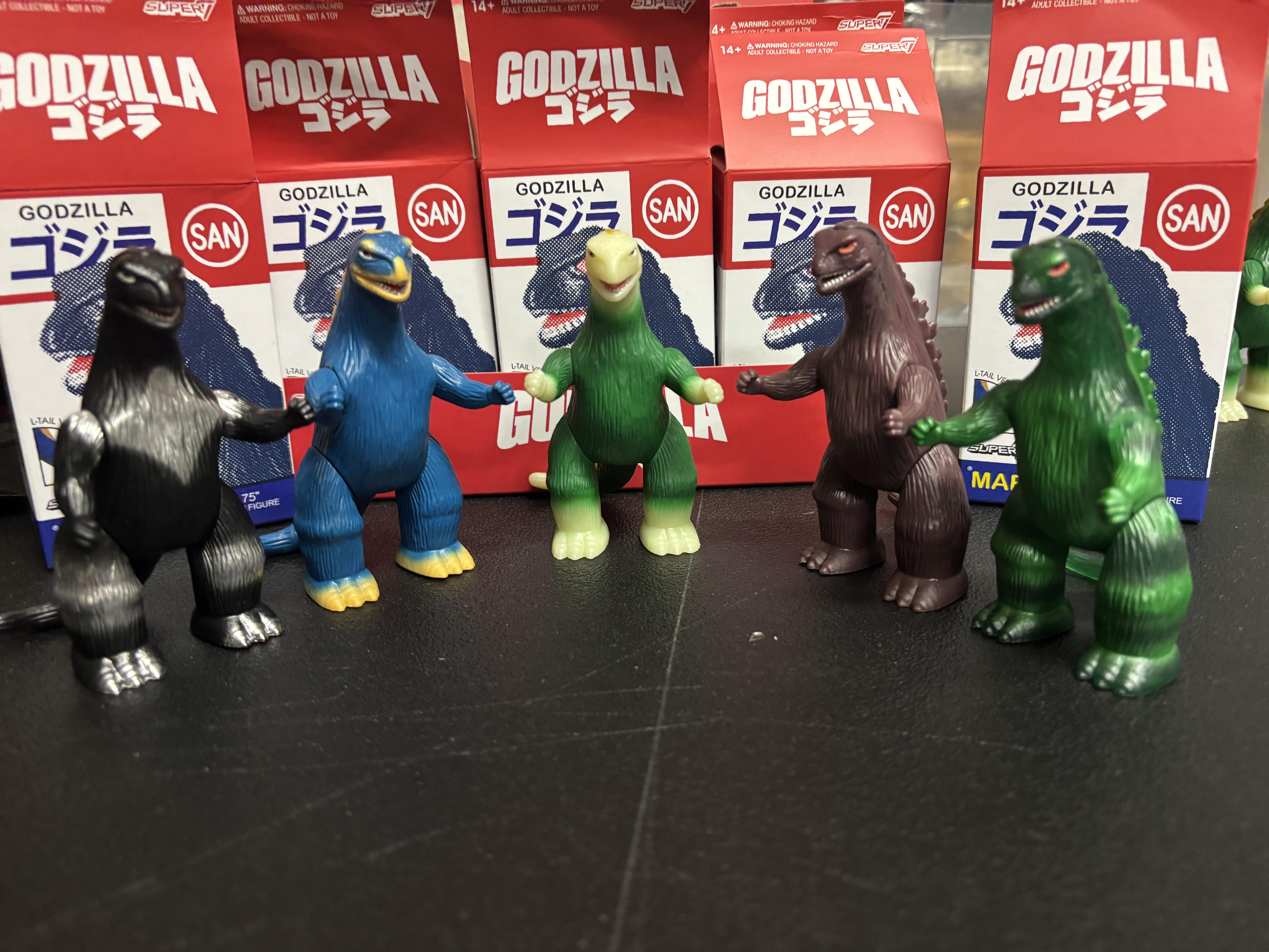 Super7 Toho Marusan Wave 06 set 12 blind box Godzilla