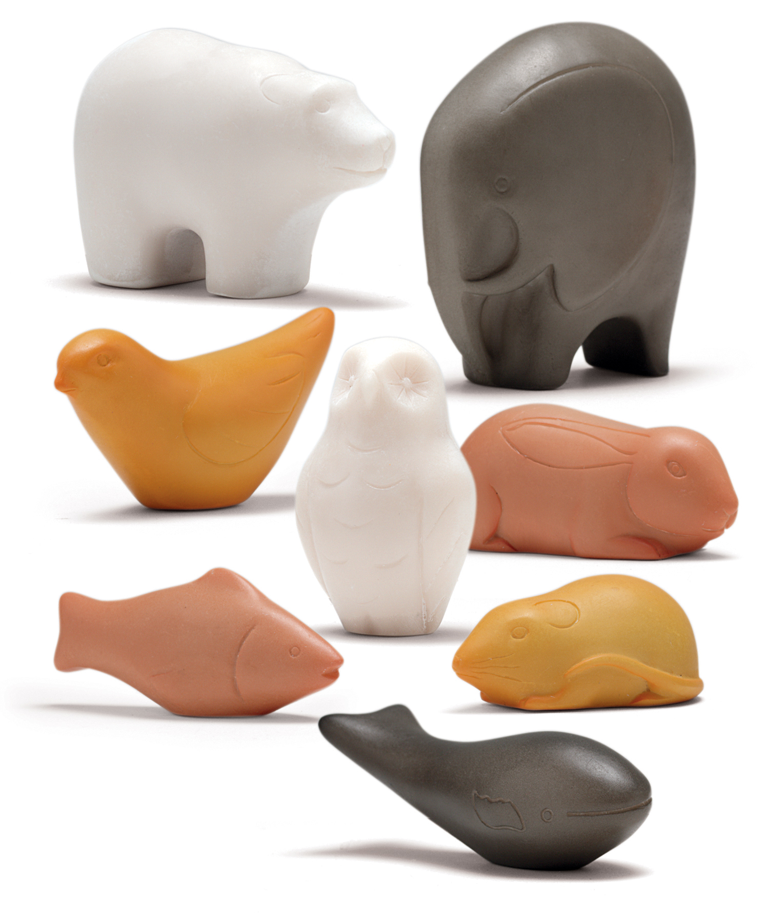 Yellow Door Animal Friends figurine senzoriale 8 animale
