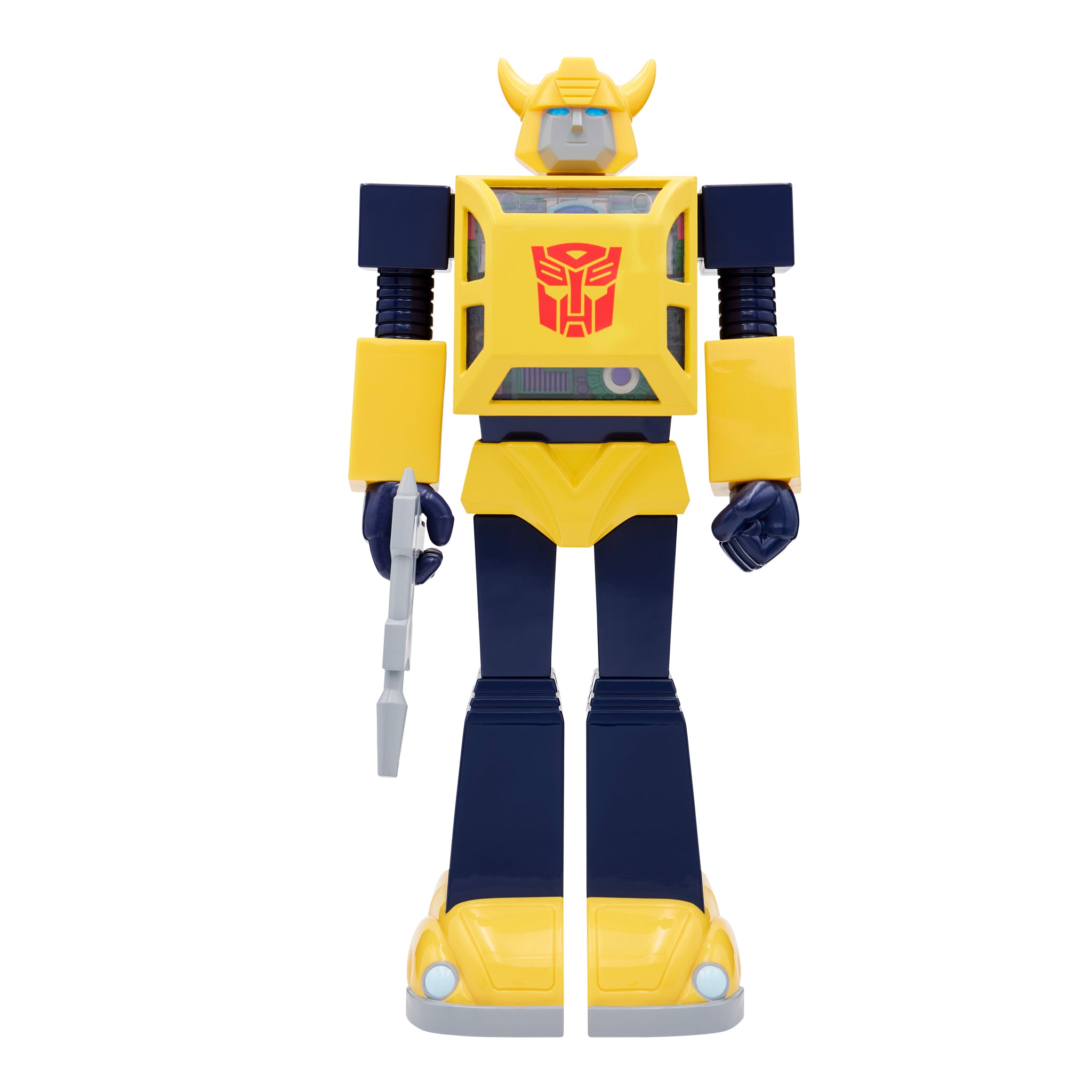 Super7 Cyborg Bumblebee G1 figurina 25 cm galbena