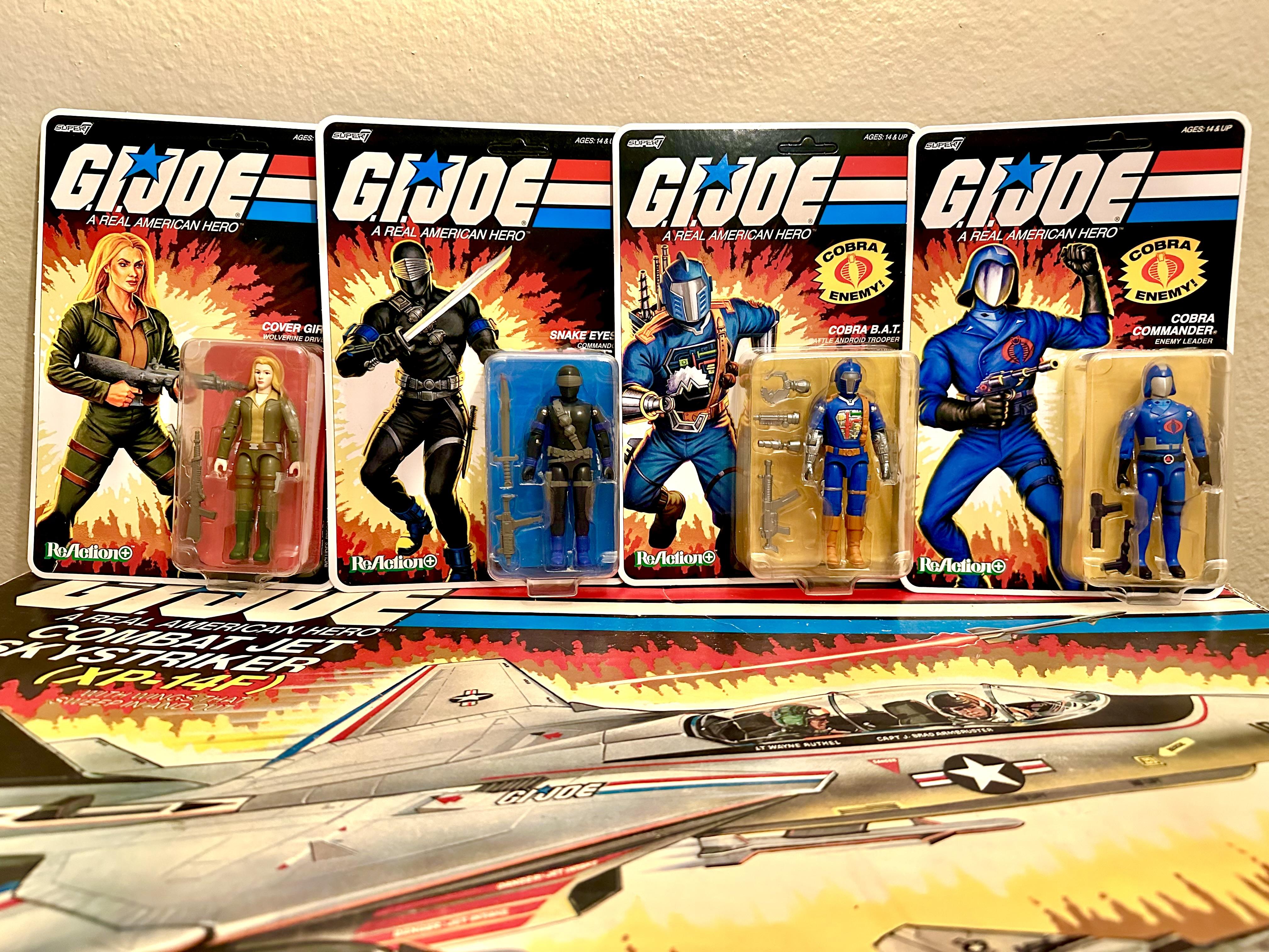 Super7 G.I. Joe ReAction+ Wave 01 figurină Cover Girl blondă