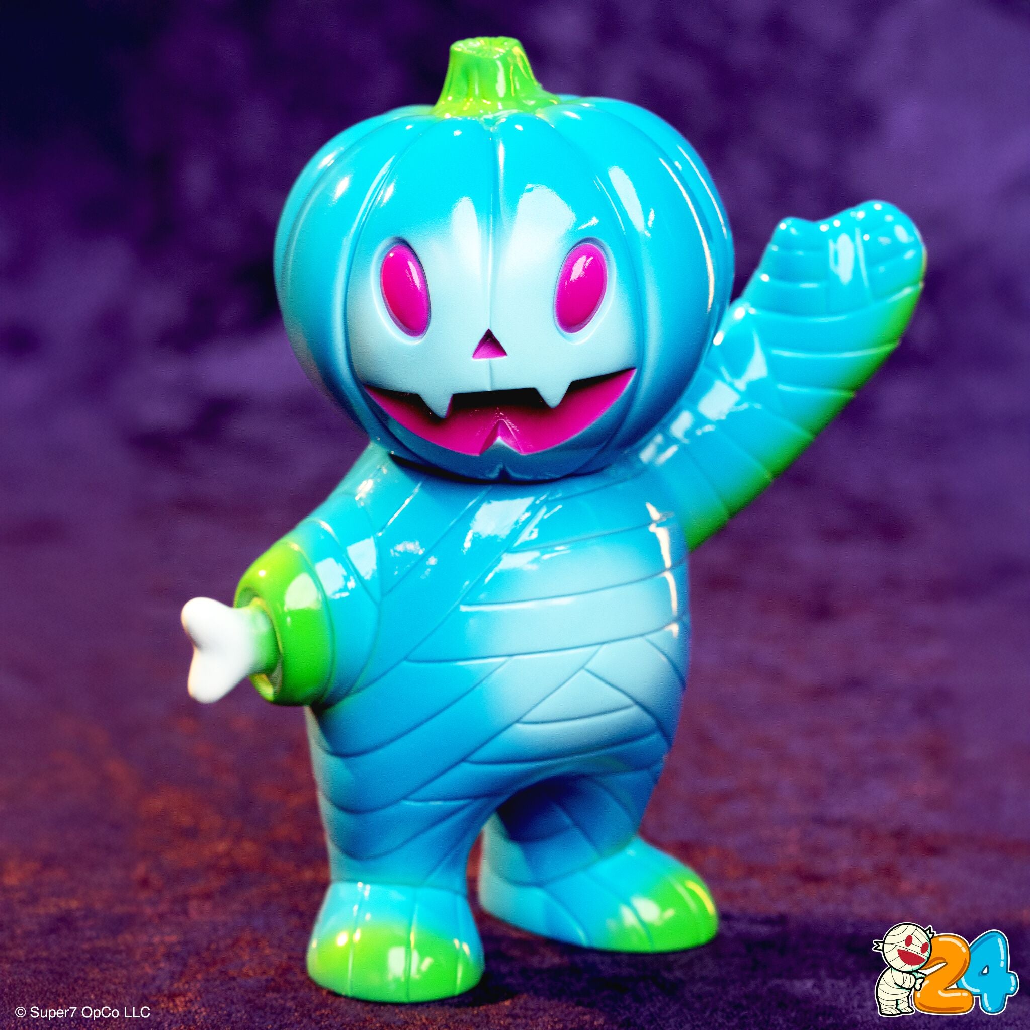 Super7 Vinyl Pumpkin Boy figurina Blue Boo 15 cm