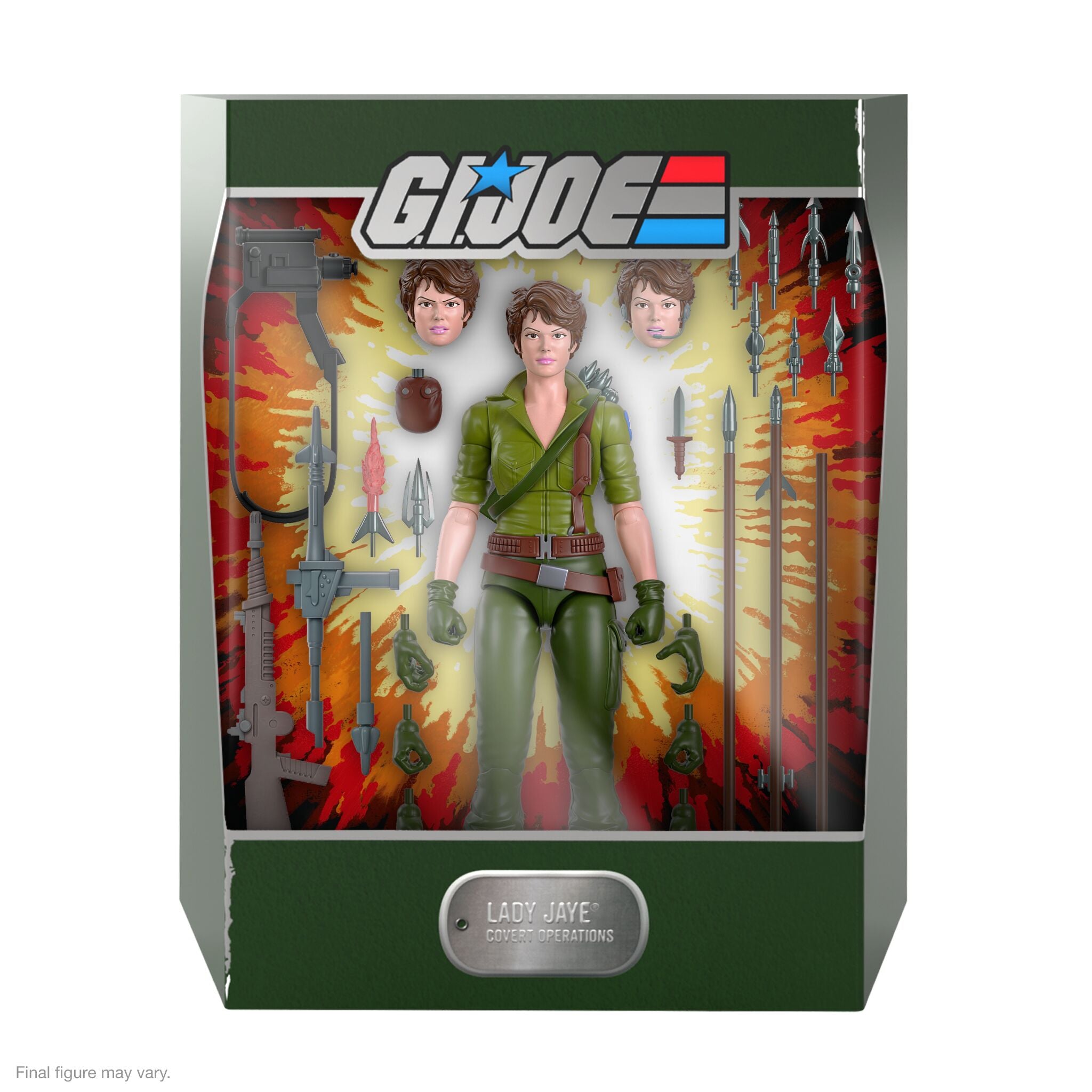 Super7 G.I. Joe Ultimates Lady Jaye figurina articulata 18cm