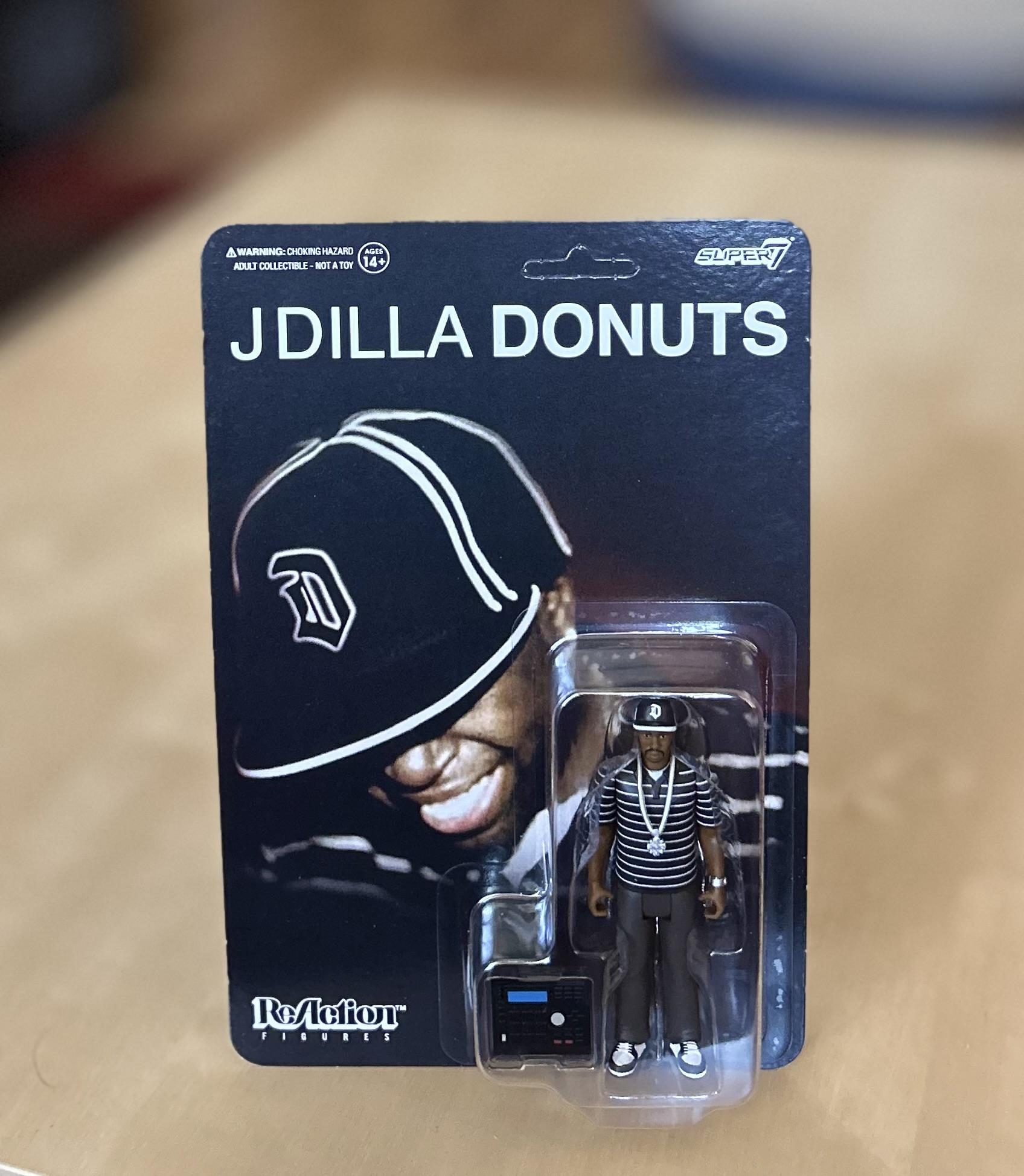 Super7 ReAction J Dilla Donuts Smile figurină