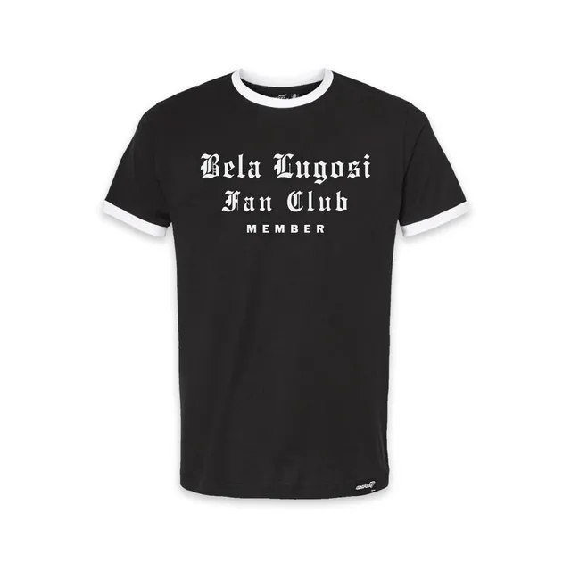 Super7 Bela Lugosi Fan Club tricou negru bumbac