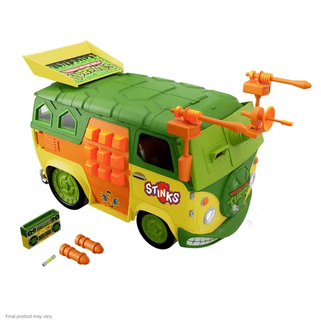 Super7 TMNT ULTIMATES Party Wagon masinuta 51 cm