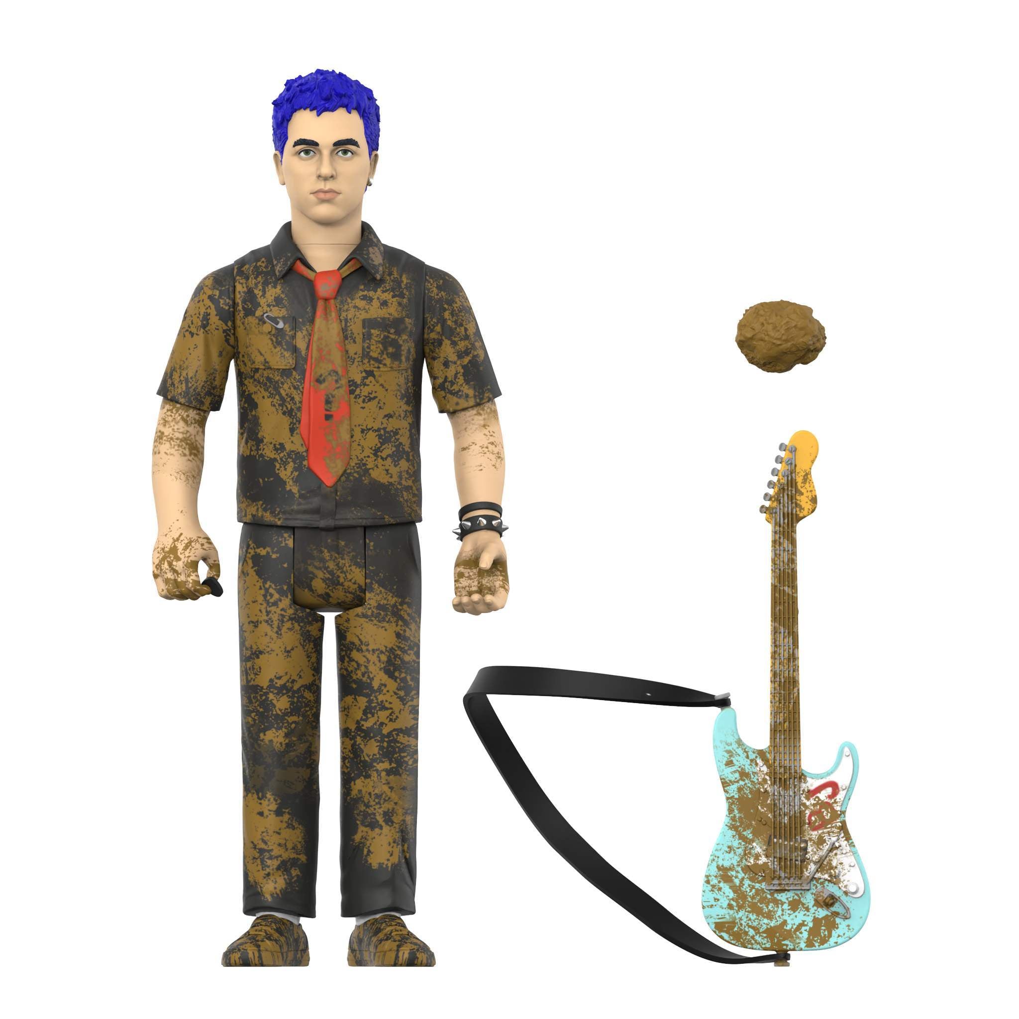 Super7 Green Day ReAction Wave 01 Mud Fight set 3 figurine