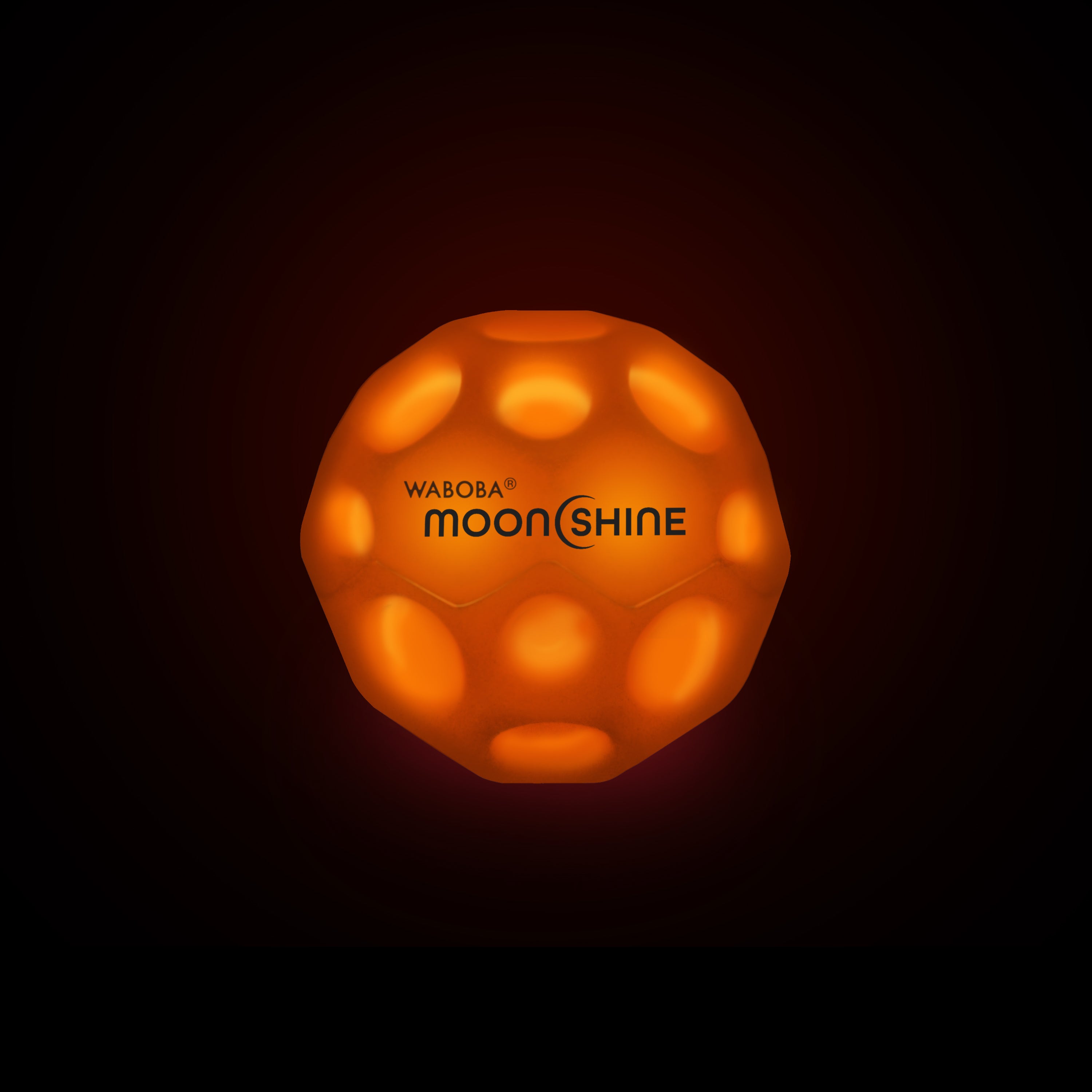 Waboba Moonshine minge luminoasa LED verde saritoare