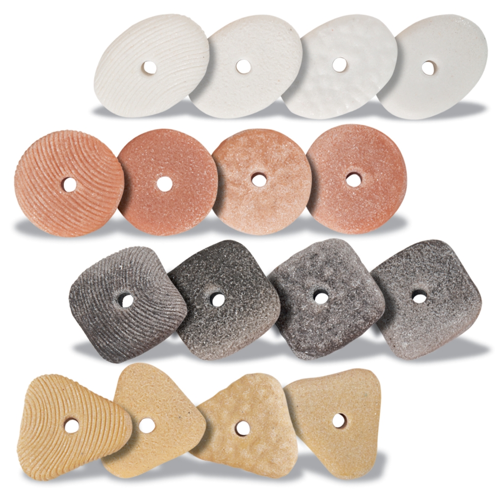 Yellow Door Threading Pebbles pietre insirare 16 piese
