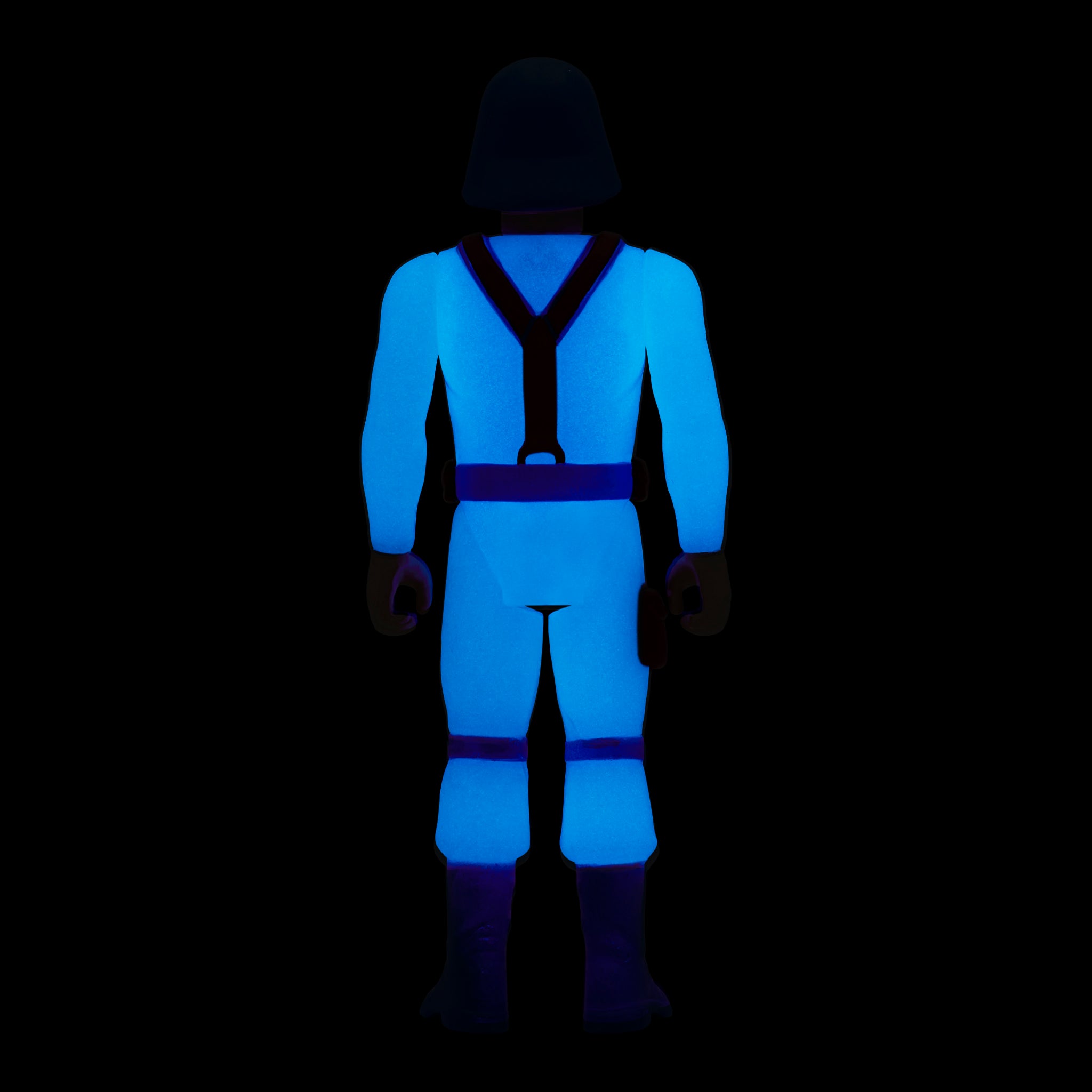 Super7 G.I. Joe ReAction figurina Cobra Trooper Glow Patrol fosforescent