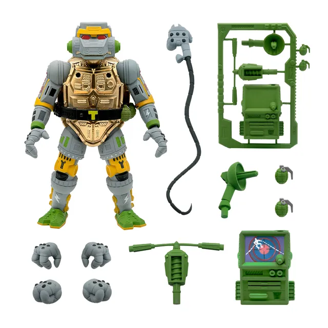Super7 TMNT Ultimates Wave 3 Metalhead figurina 18 cm articulata