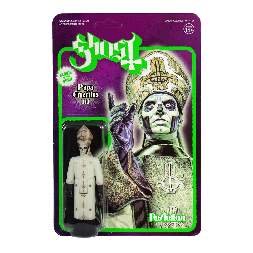 Ghost ReAction Papa Emeritus III figurina glow 9 cm