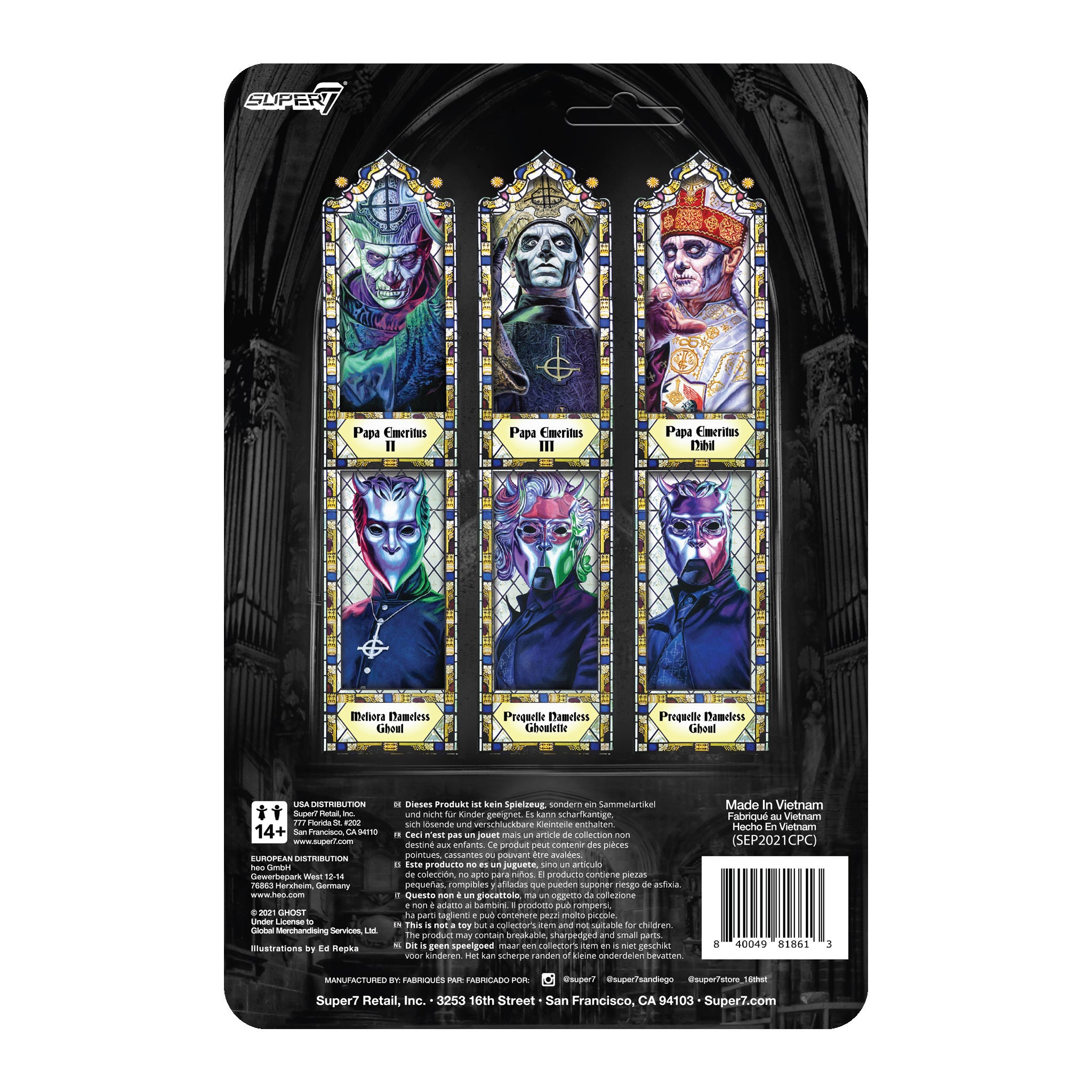 Super7 ReAction Meliora Ghoul figurină cu clopot