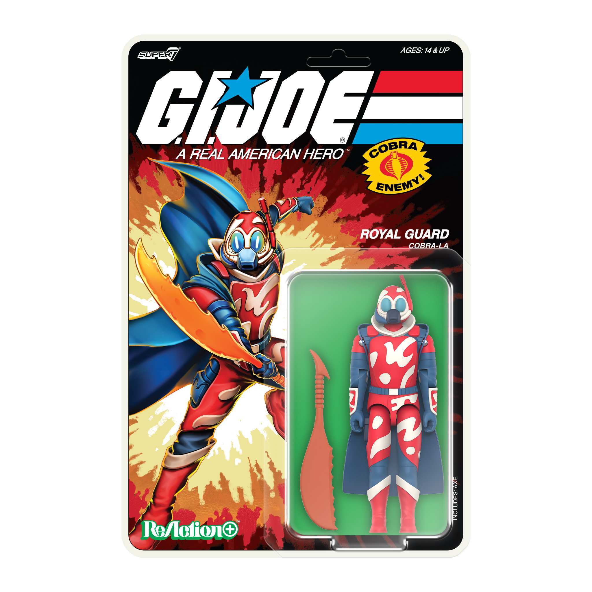 Super7 G.I. Joe ReAction+ Wave 04 set figurine 3 buc film