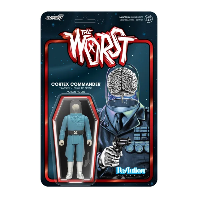 Super7 The Worst ReAction figurină Cortex Commander