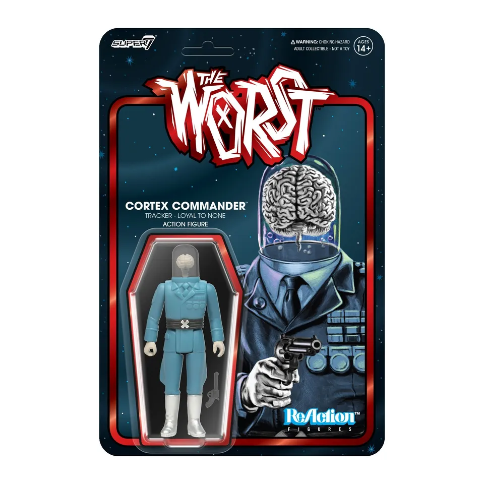 Super7 The Worst ReAction figurină Cortex Commander