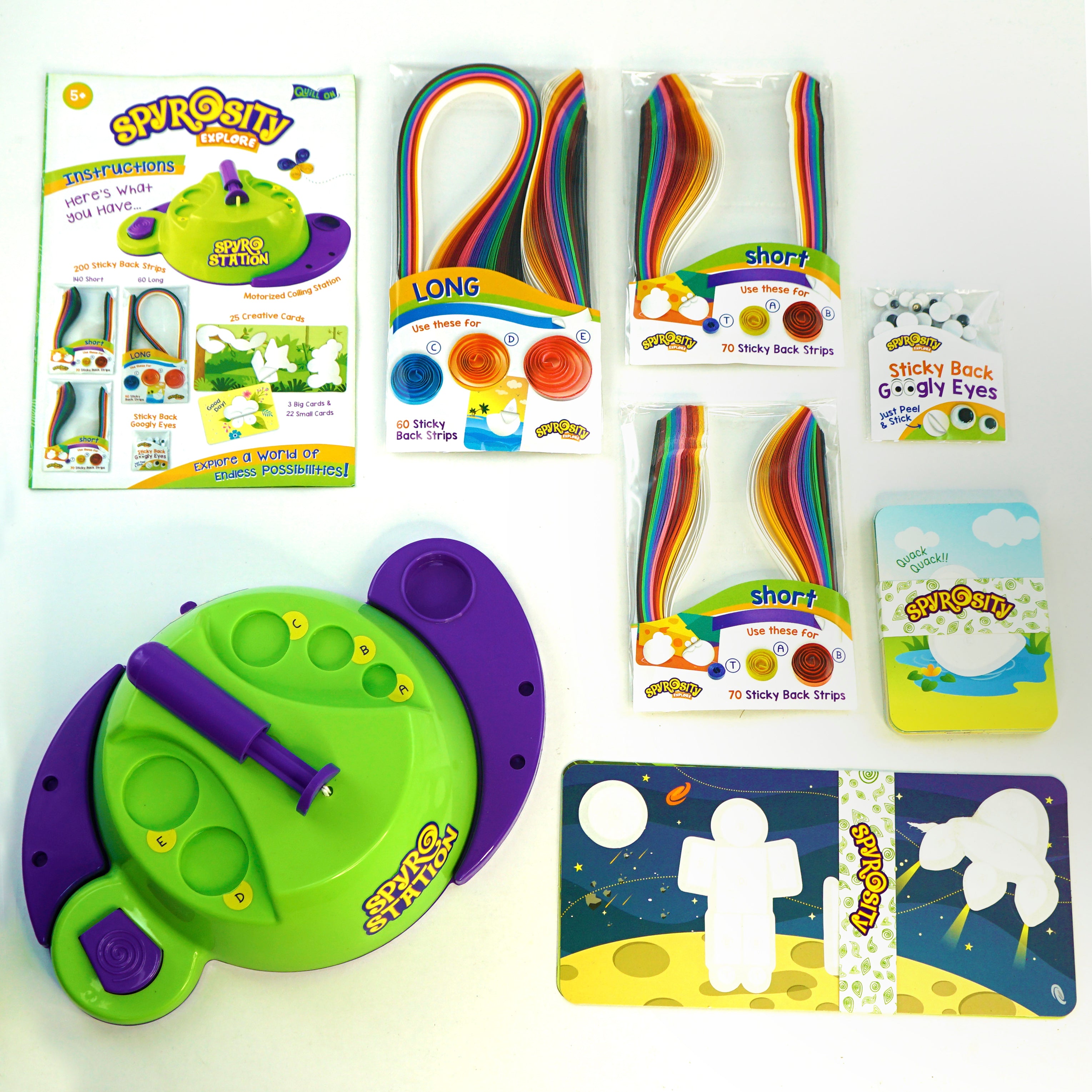 Imagimake Spyrosity Explore kit quilling motorizat