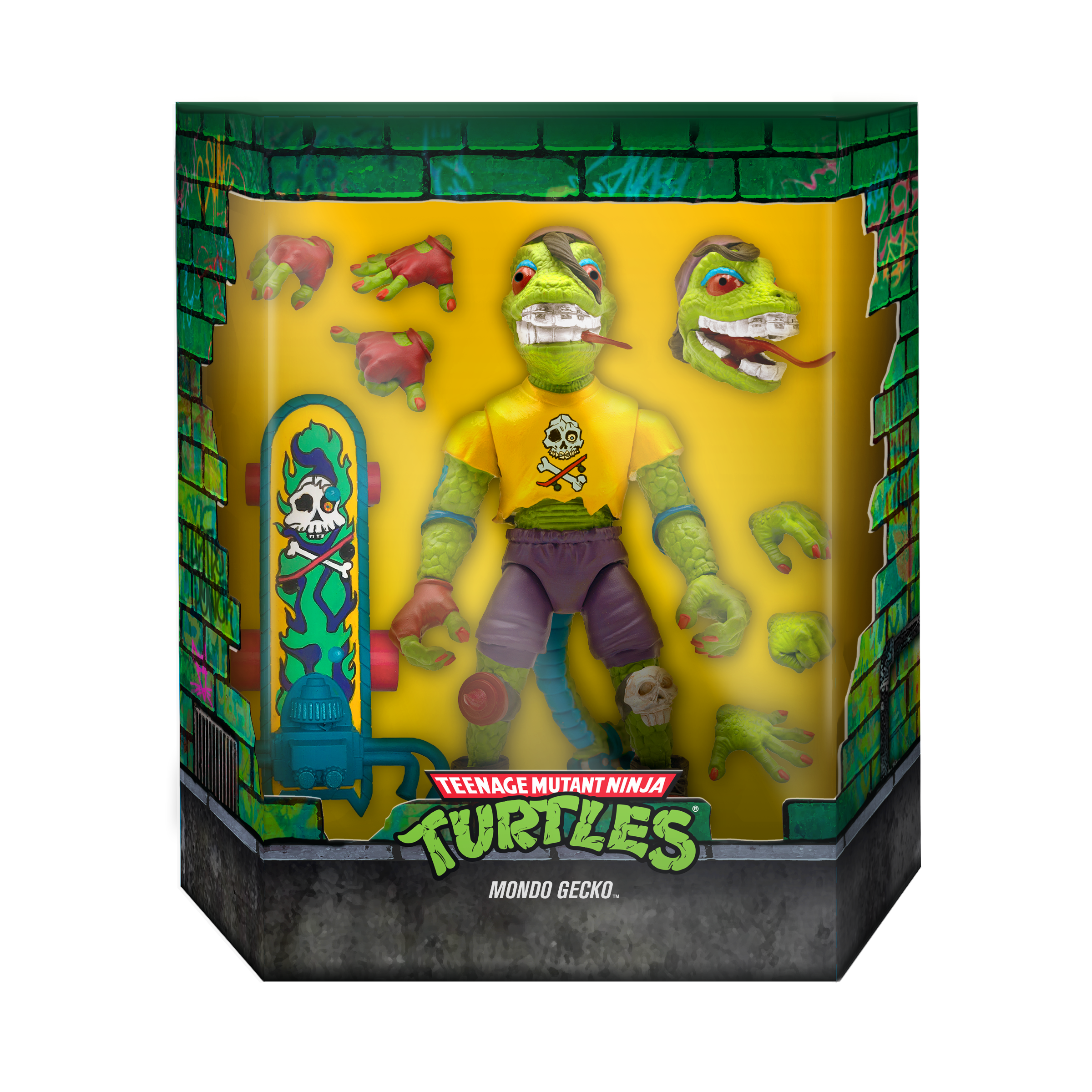 Super7 Ultimates Mondo Gecko figurină 18 cm skate